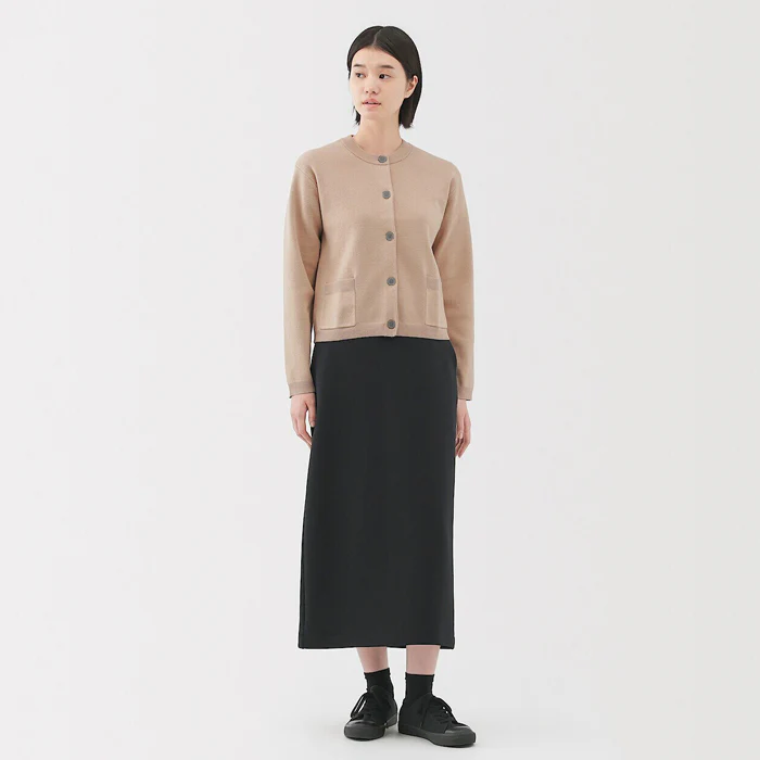 Women's Washable Crew Neck Cardigan - Image 36
