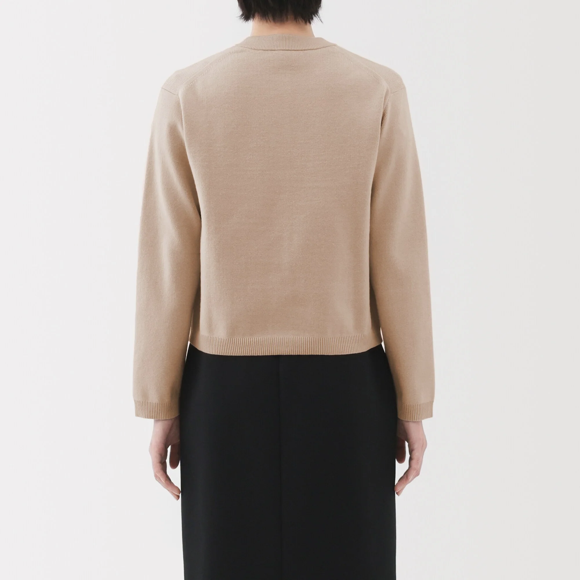 Women's Washable Crew Neck Cardigan - Image 37