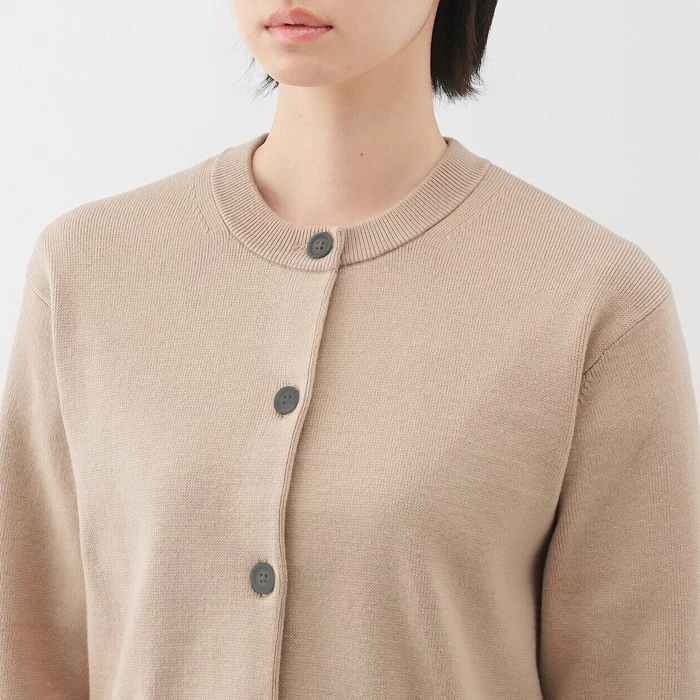 Women's Washable Crew Neck Cardigan - Image 39