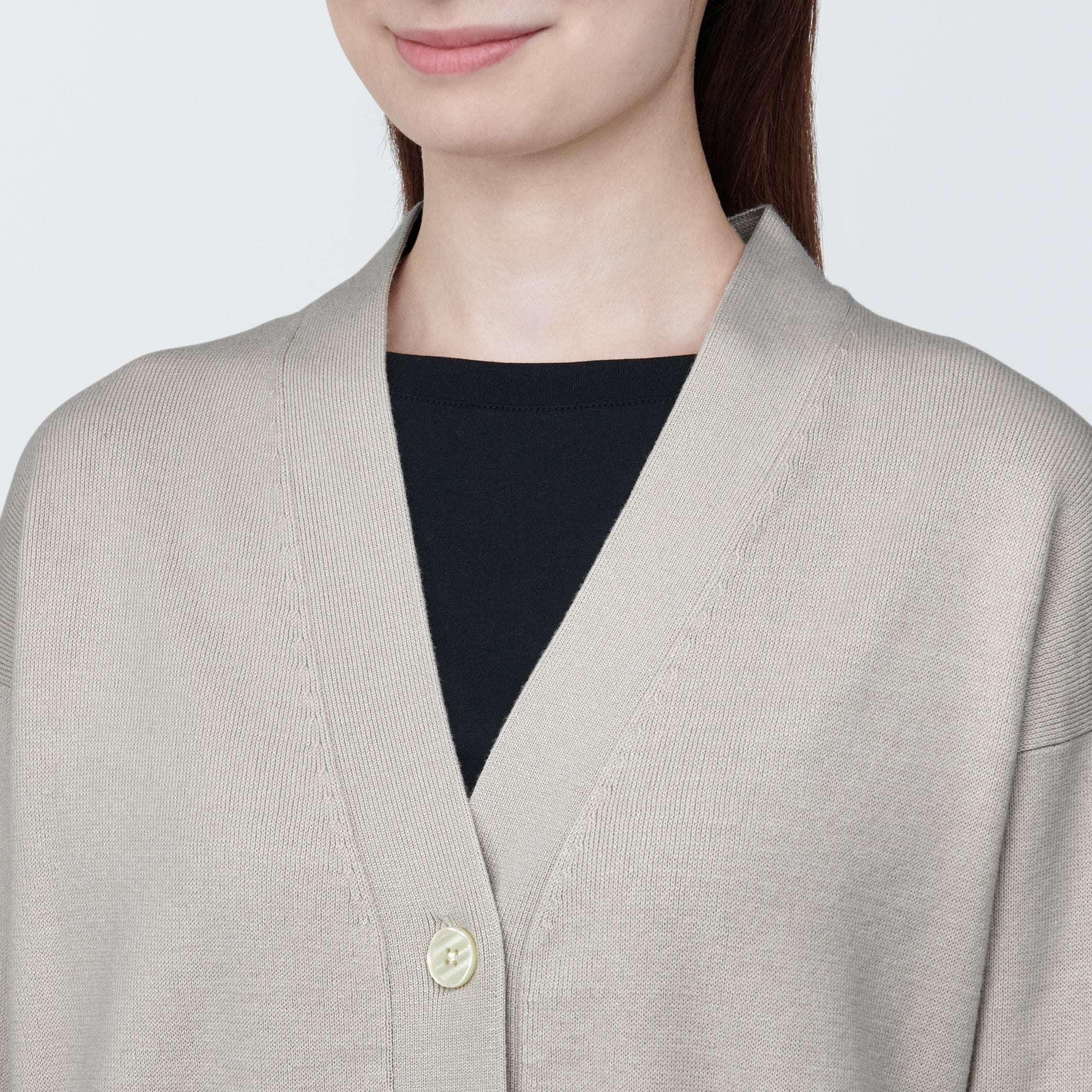 Women's Washable Milano Rib Knit V-Neck Cardigan - Image 23
