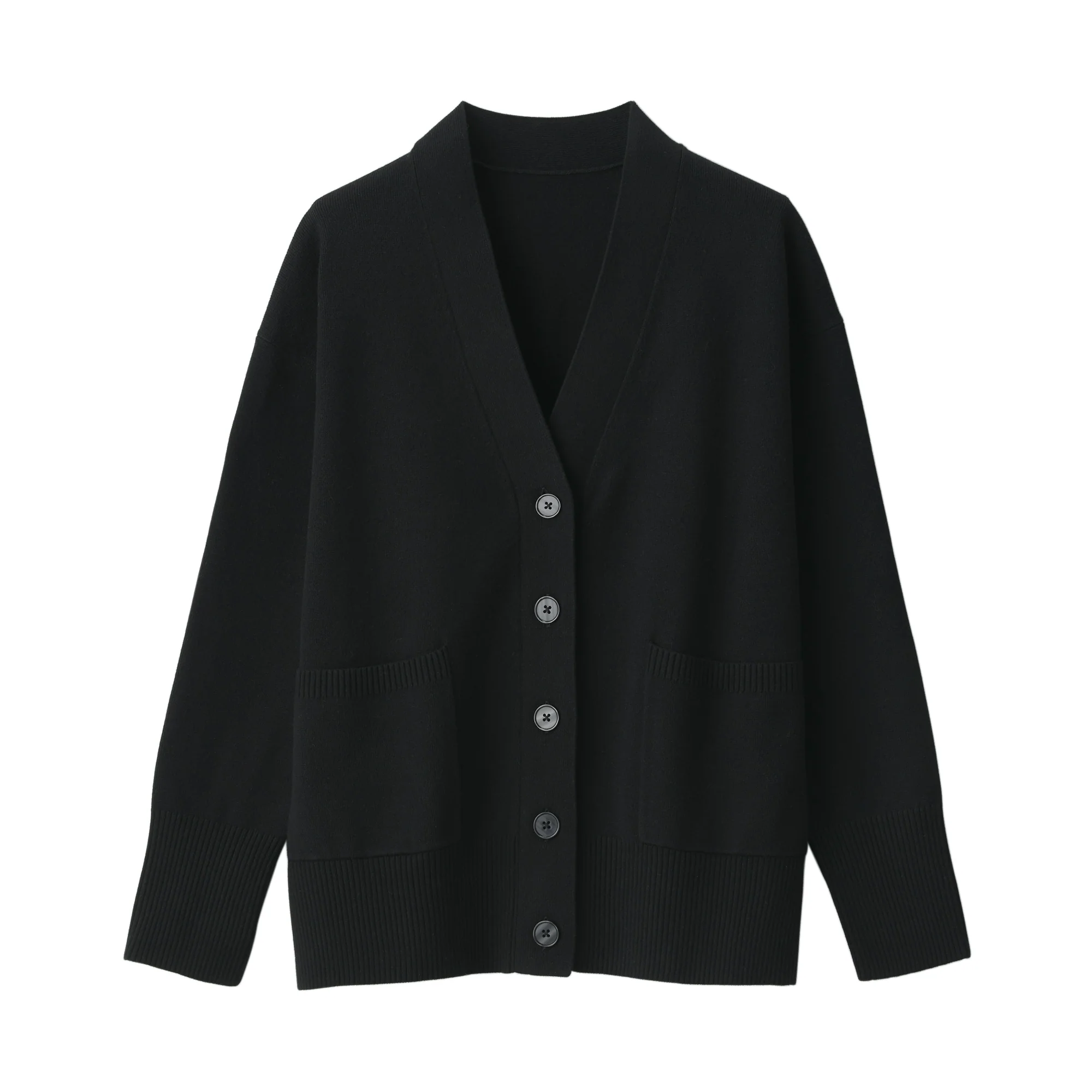 Women's Washable Milano Rib Knit V-Neck Cardigan - Image 26