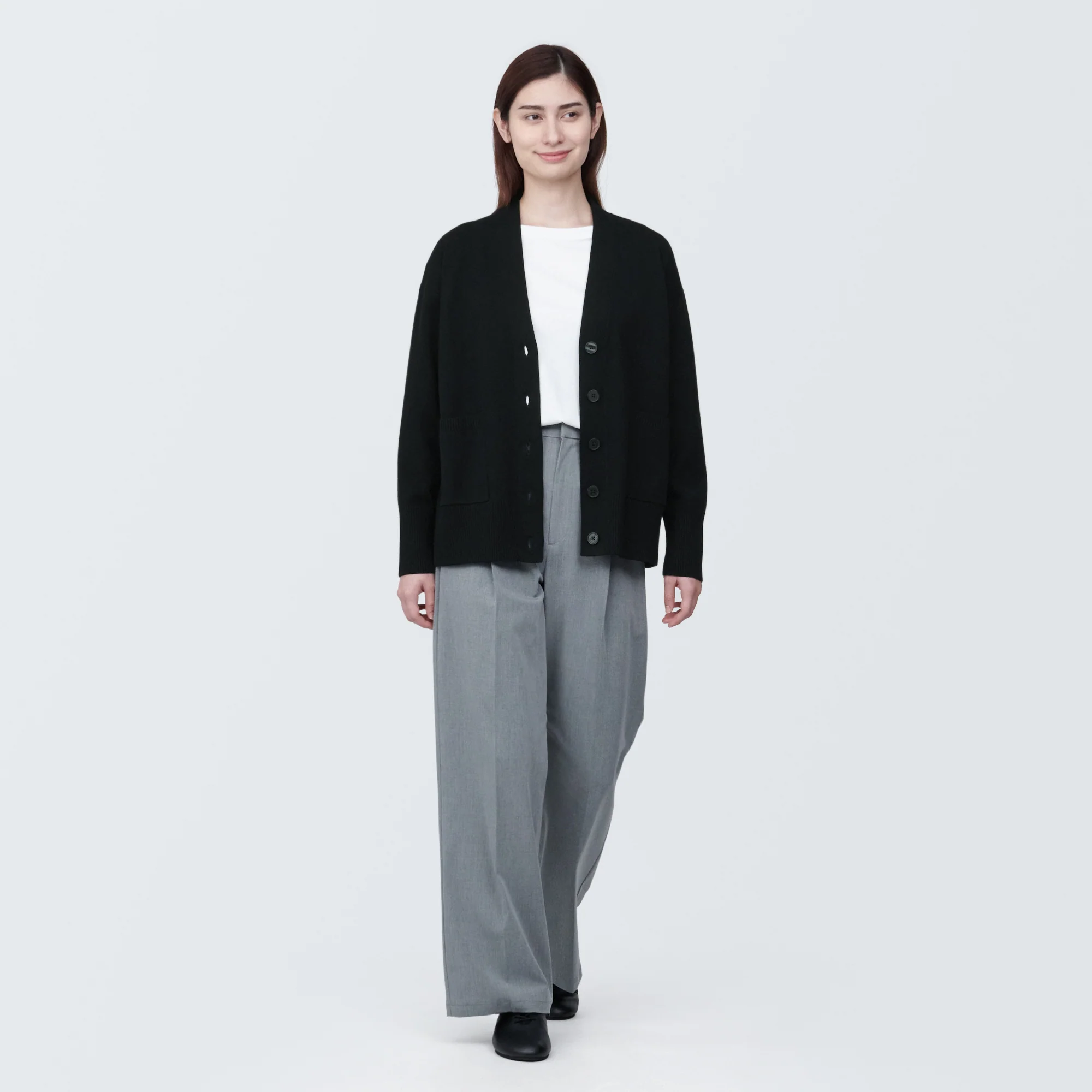 Women's Washable Milano Rib Knit V-Neck Cardigan - Image 28