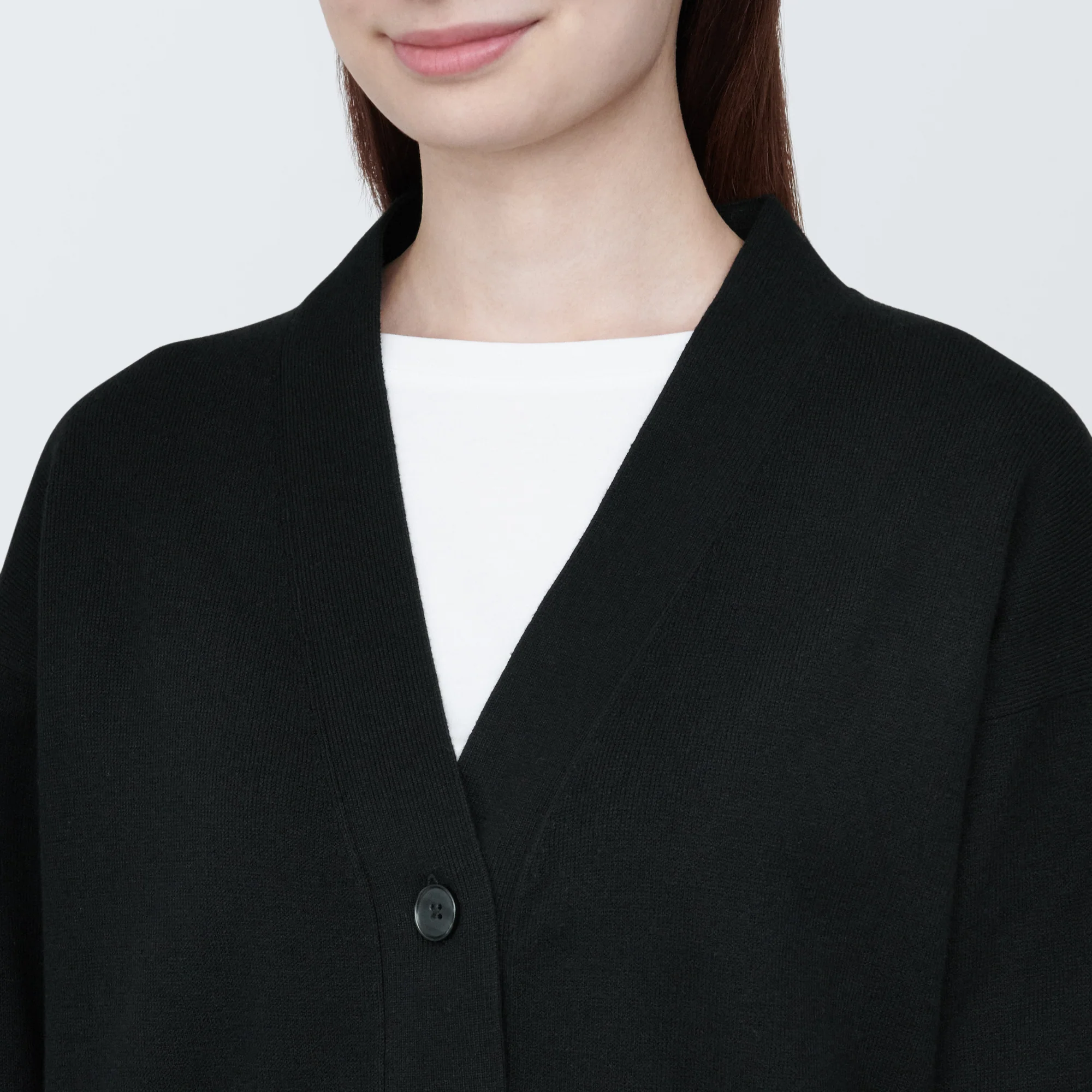 Women's Washable Milano Rib Knit V-Neck Cardigan - Image 31