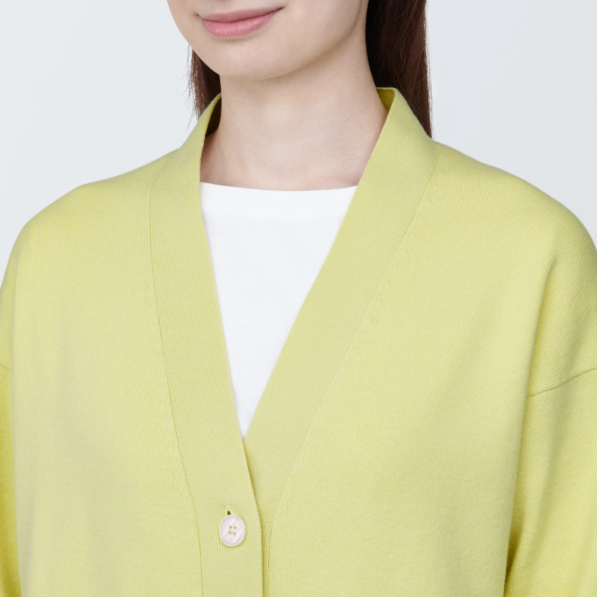 Women's Washable Milano Rib Knit V-Neck Cardigan - Image 7