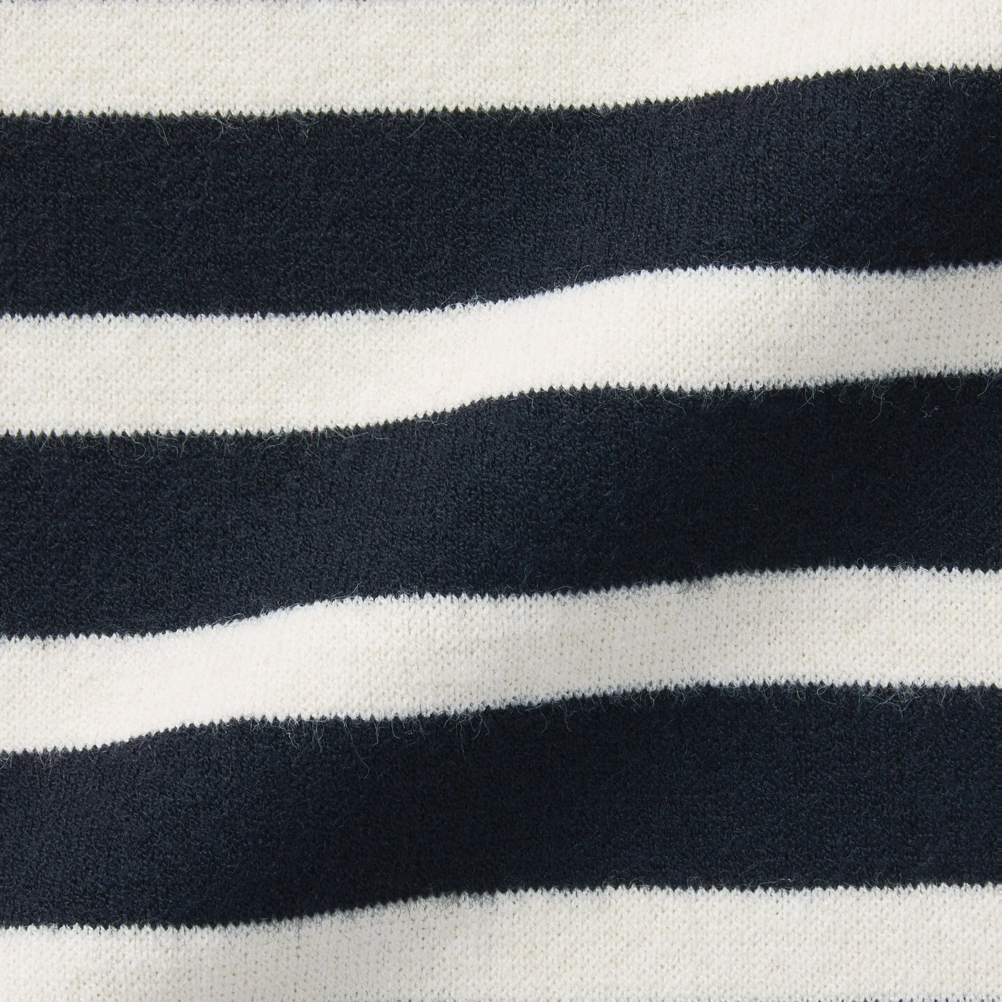 Women's Washable Milano Ribbed Half Zip Striped Sweater - Image 9