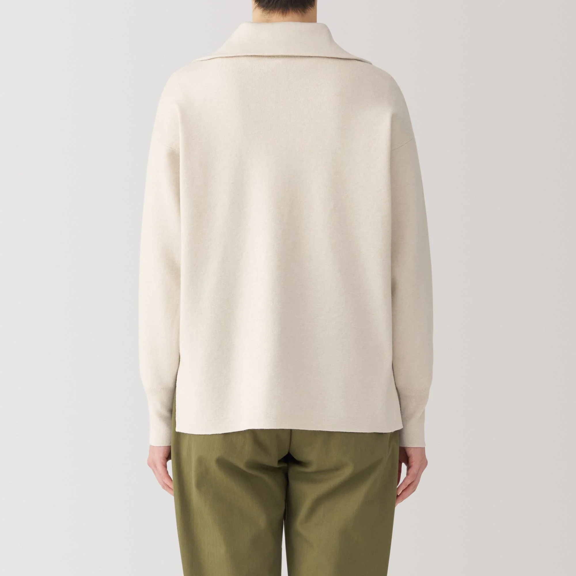 Women's Washable Milano Ribbed Half Zip Sweater - Image 15
