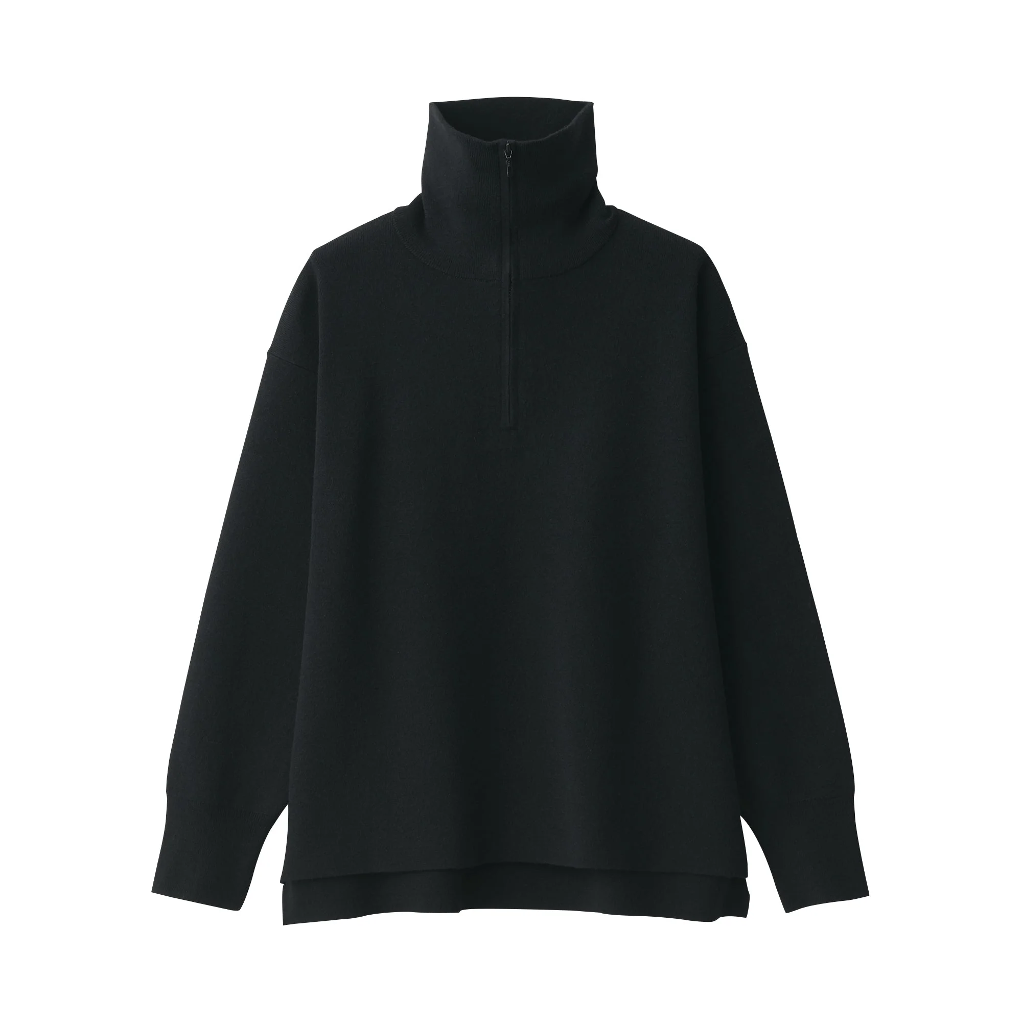 Women's Washable Milano Ribbed Half Zip Sweater - Image 20