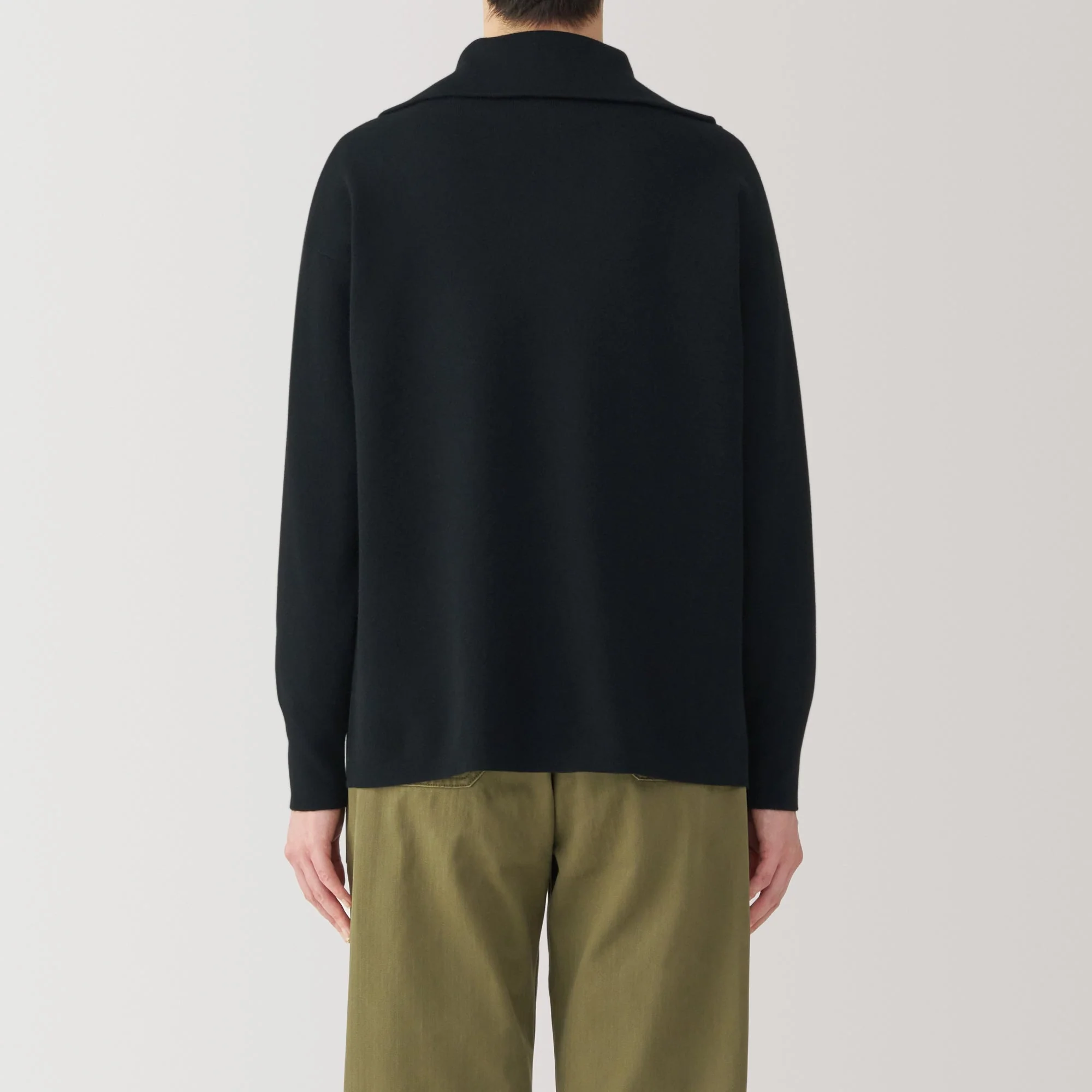 Women's Washable Milano Ribbed Half Zip Sweater - Image 24