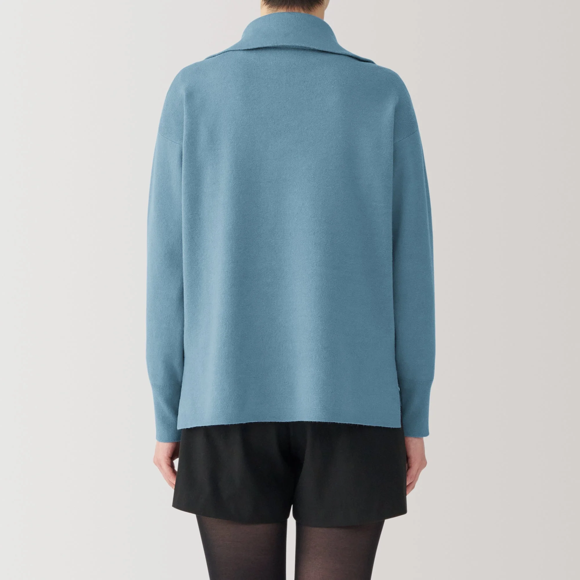 Women's Washable Milano Ribbed Half Zip Sweater - Image 33
