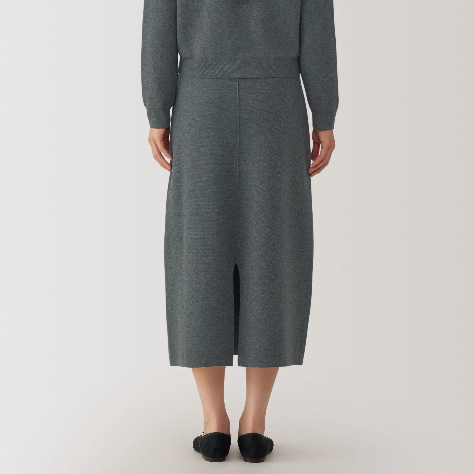 Women's Washable Milano Ribbed Skirt - Image 6