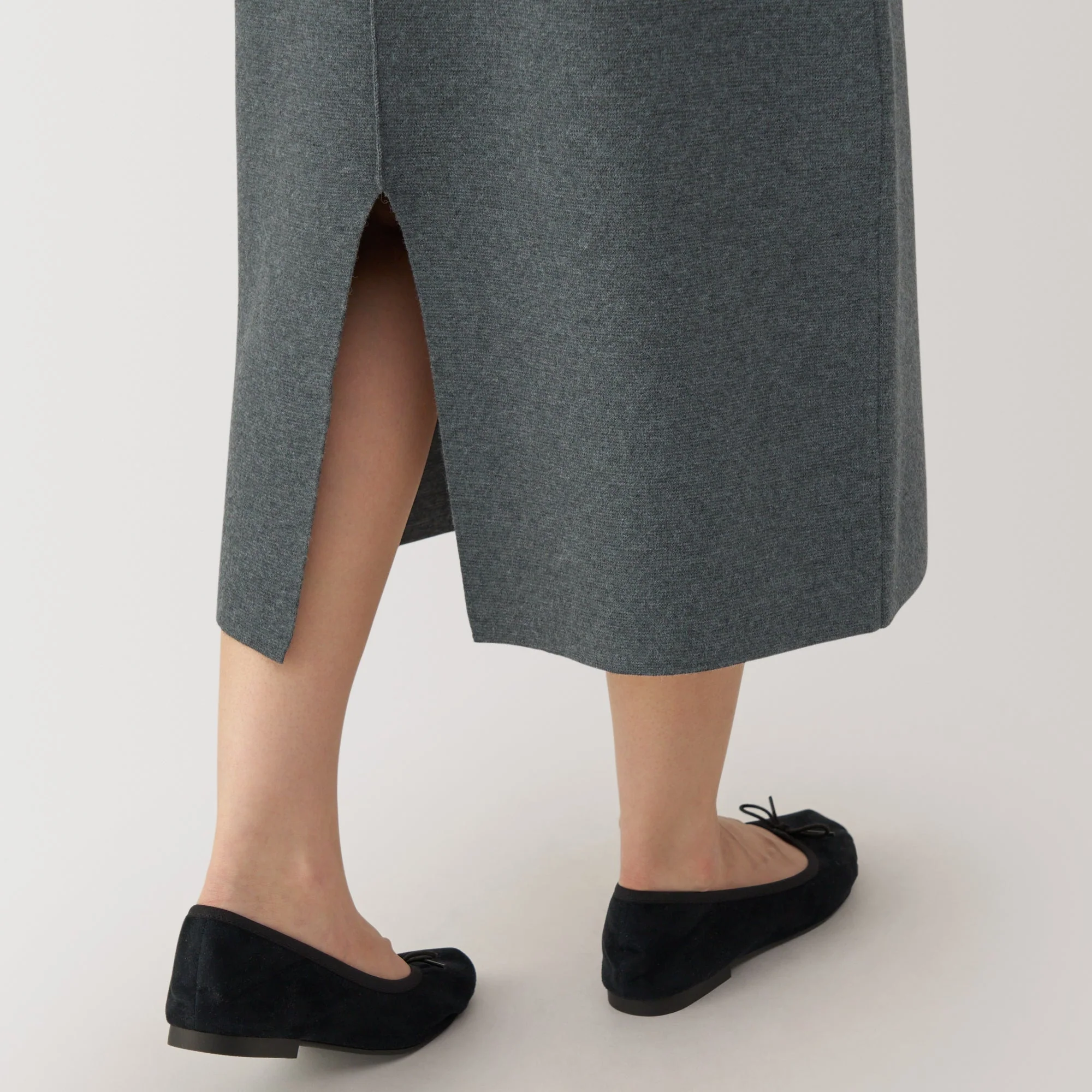 Women's Washable Milano Ribbed Skirt - Image 9