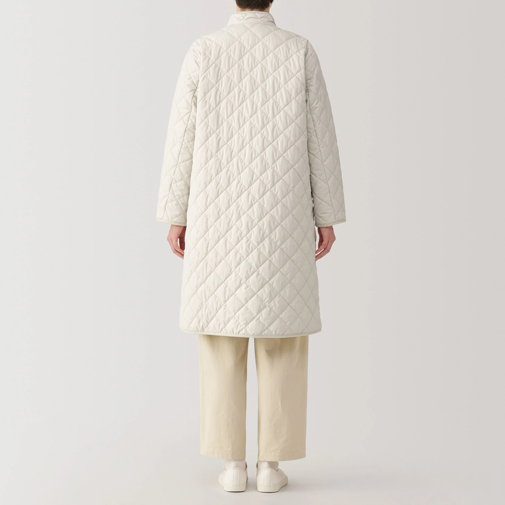 Women's Washable Padded Quilted Coat - Image 15