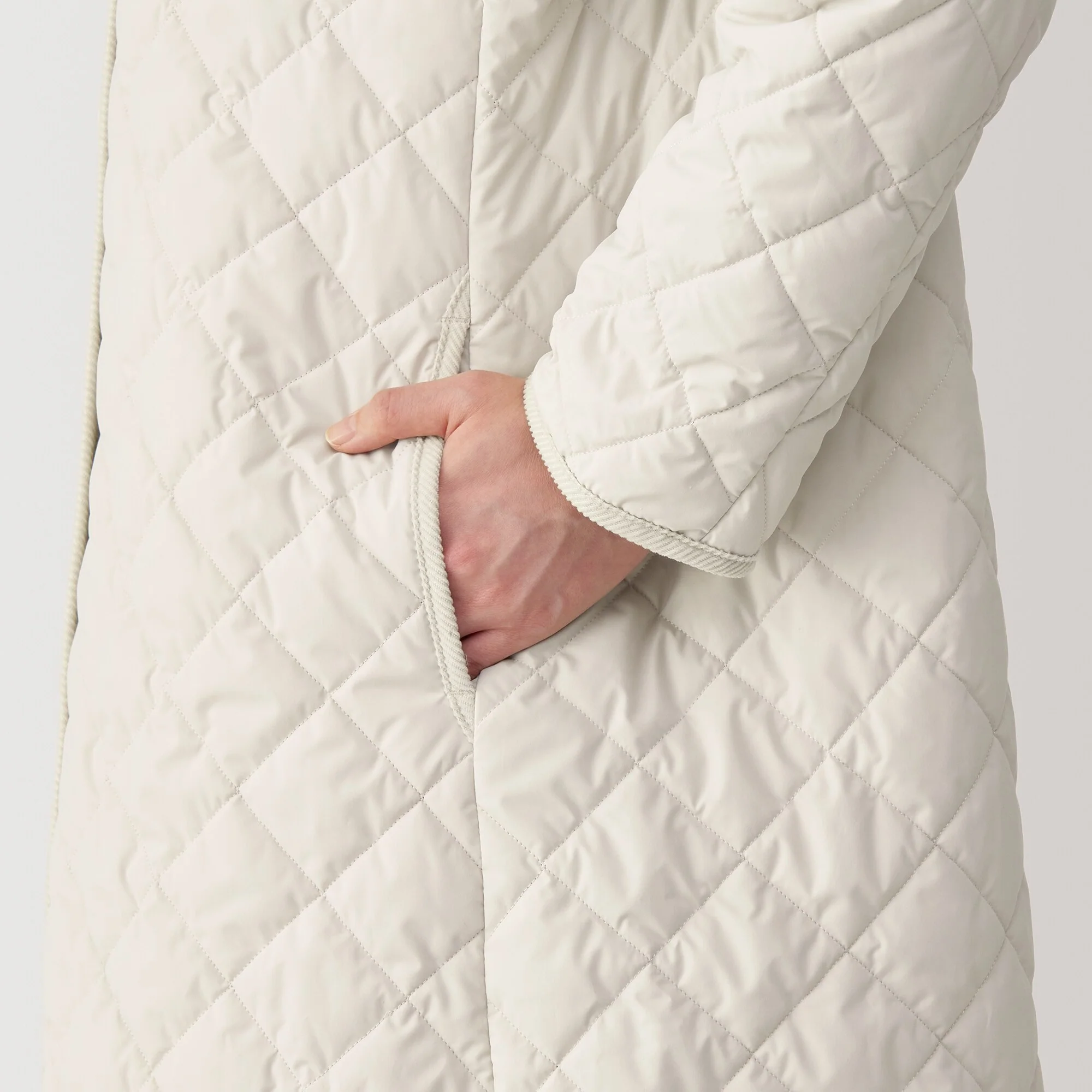 Women's Washable Padded Quilted Coat - Image 17