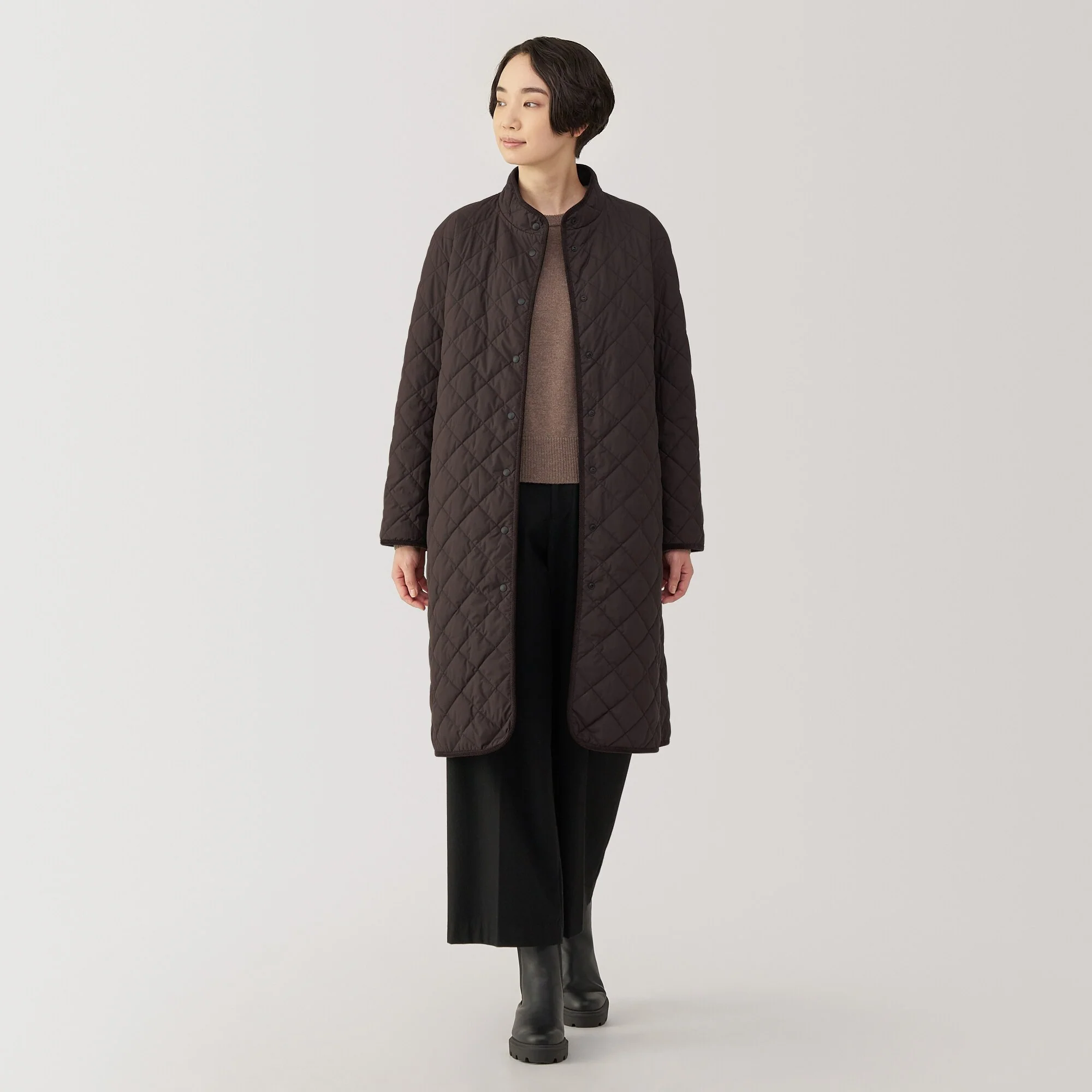 Women's Washable Padded Quilted Coat - Image 21