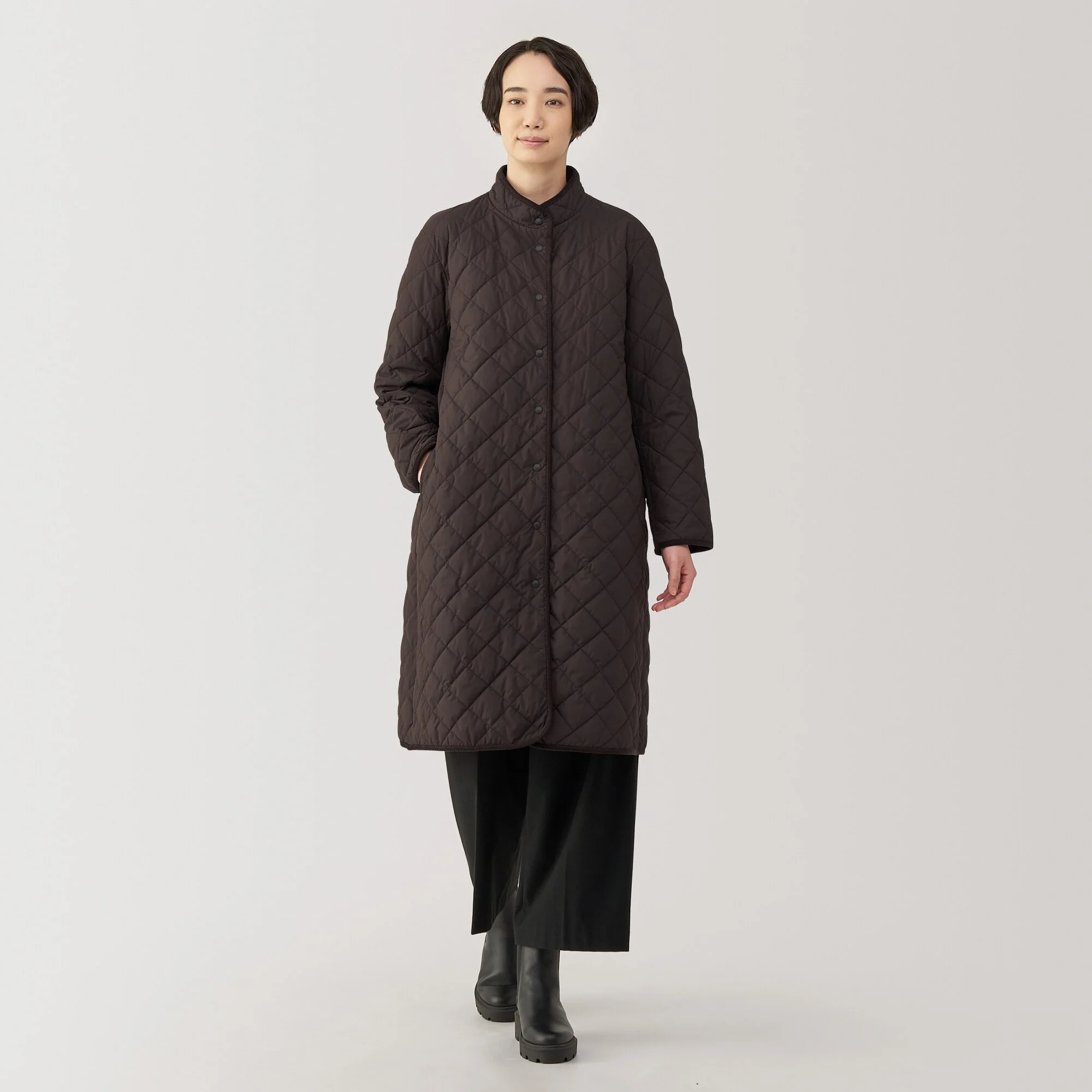 Women's Washable Padded Quilted Coat - Image 24