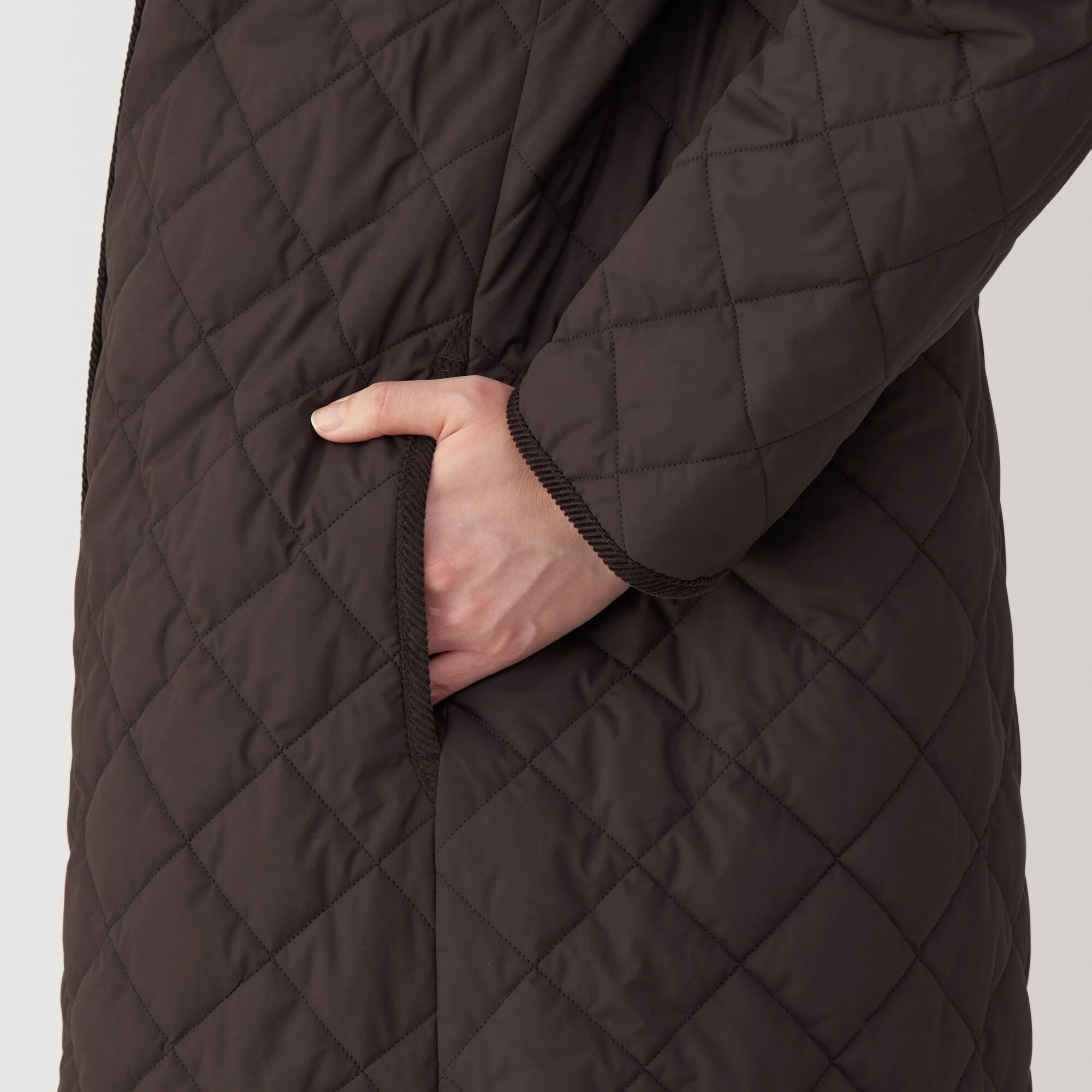 Women's Washable Padded Quilted Coat - Image 26
