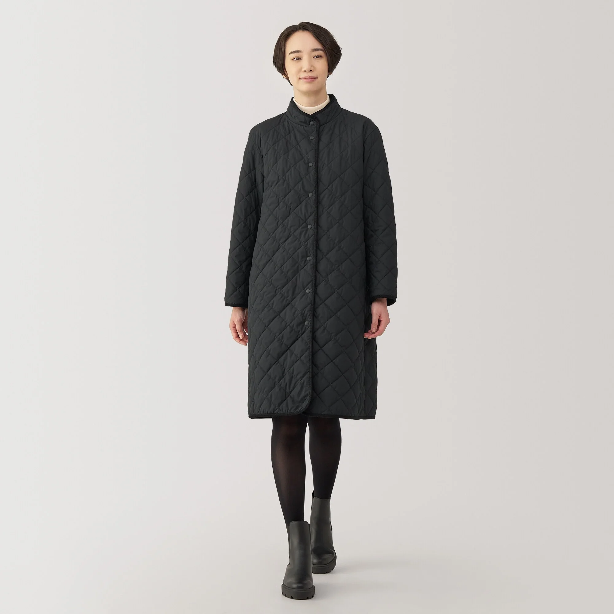 Women's Washable Padded Quilted Coat - Image 4