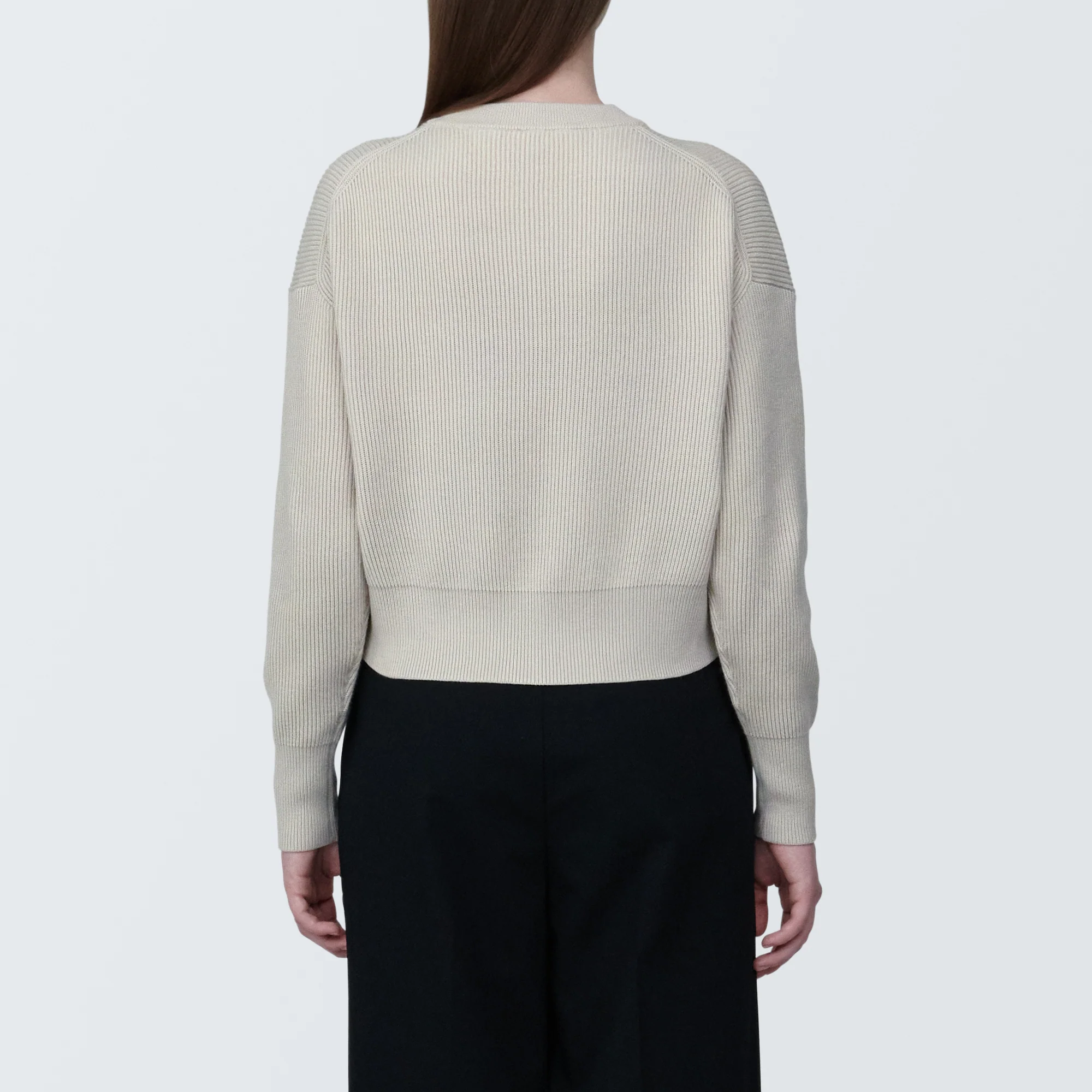 Women's Washable Rib Knit Short Sweater - Image 20