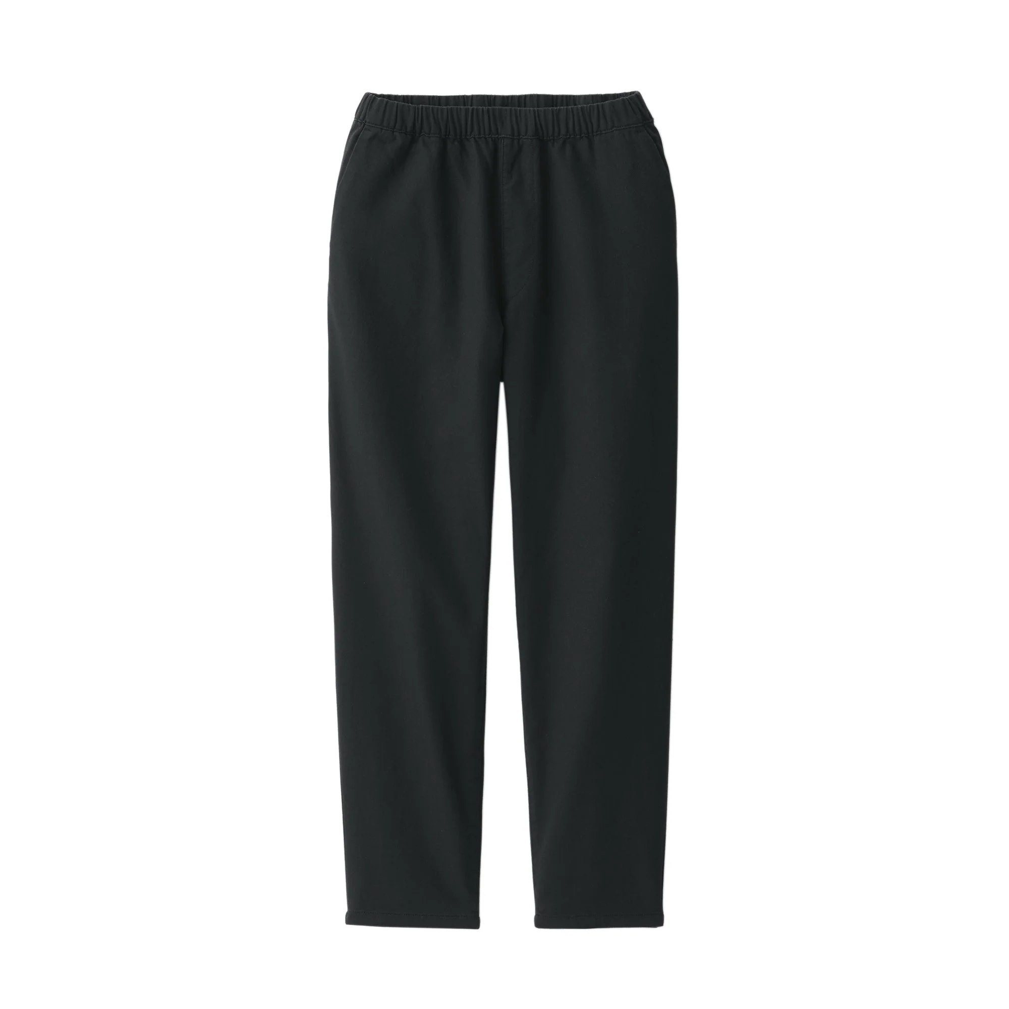 Women's Washed Denim Easy Tapered Pants - Image 2