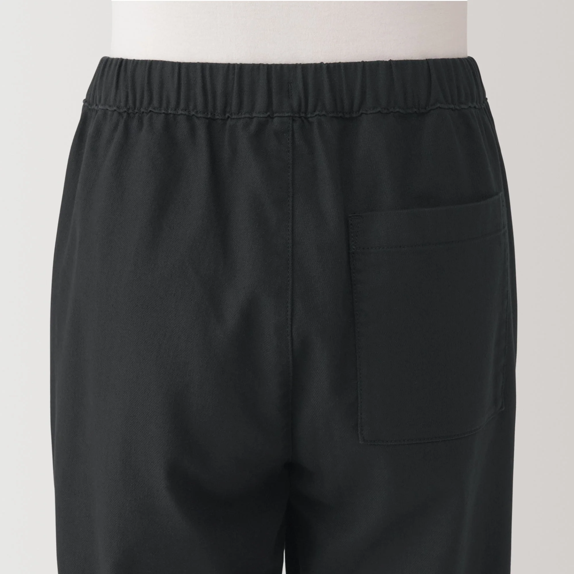 Women's Washed Denim Easy Tapered Pants - Image 8