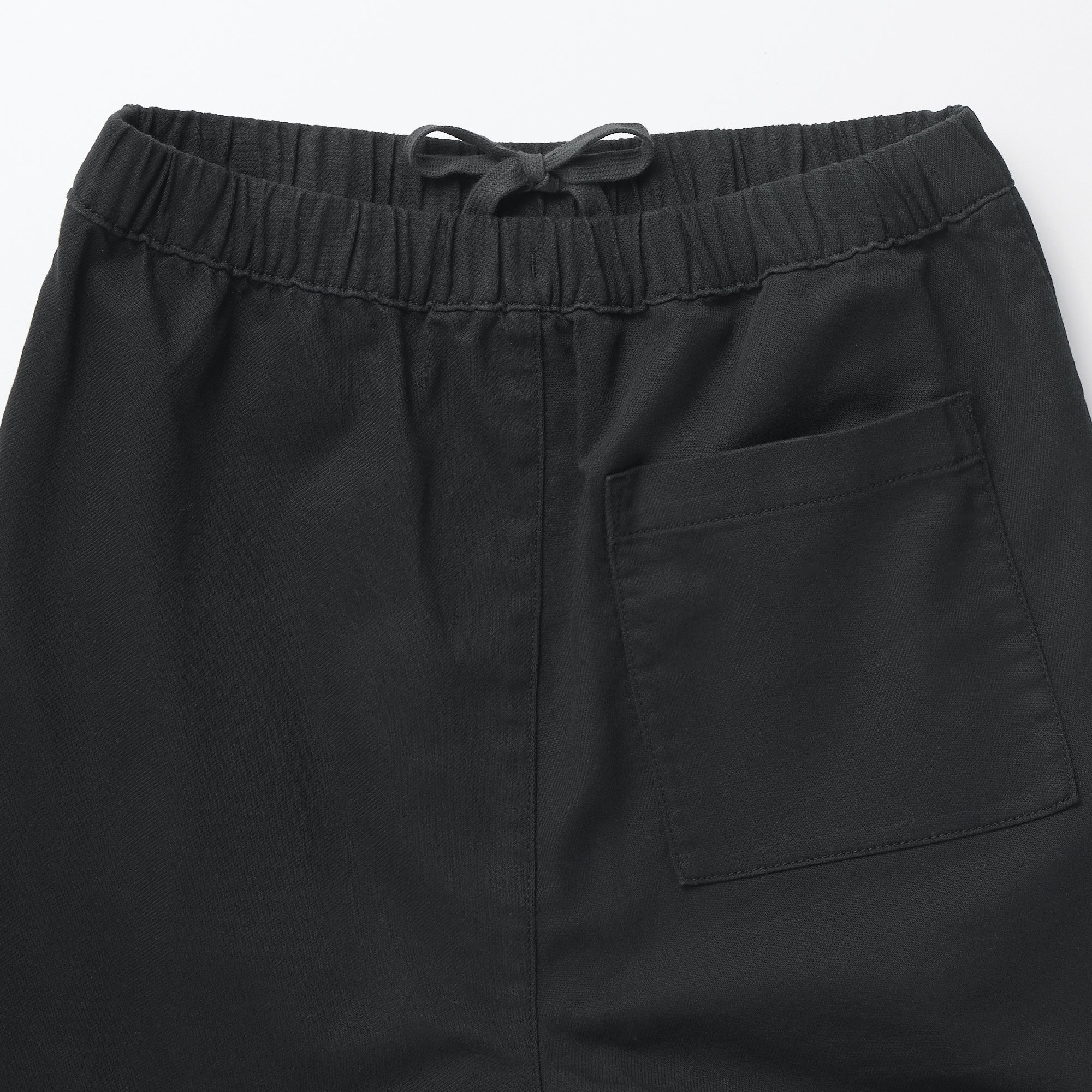 Women's Washed Denim Easy Tapered Pants - Image 9