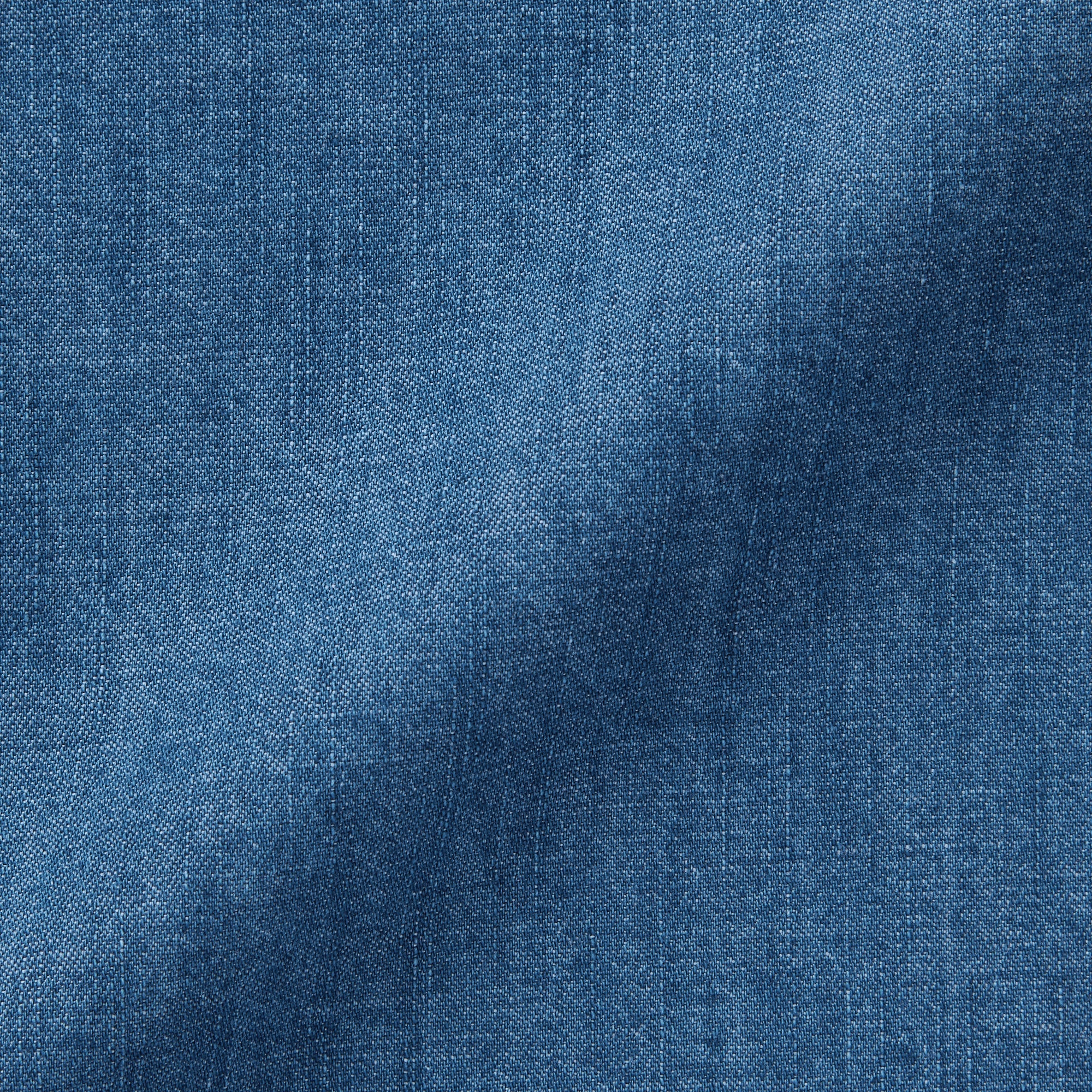 Women's Washed Denim Stand Collar Long Shirt - Image 10