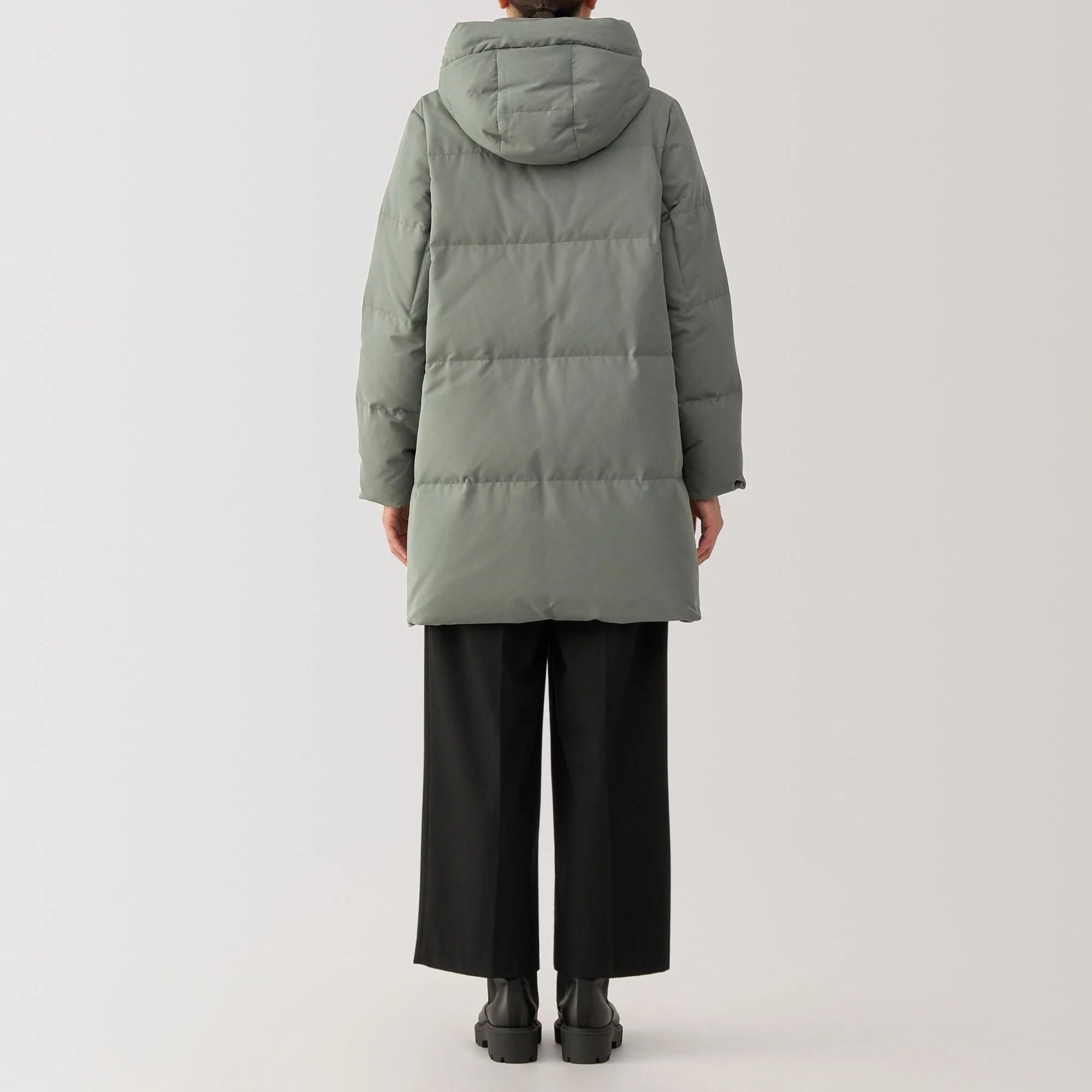 Women's Water Repellent Down Coat - Image 6