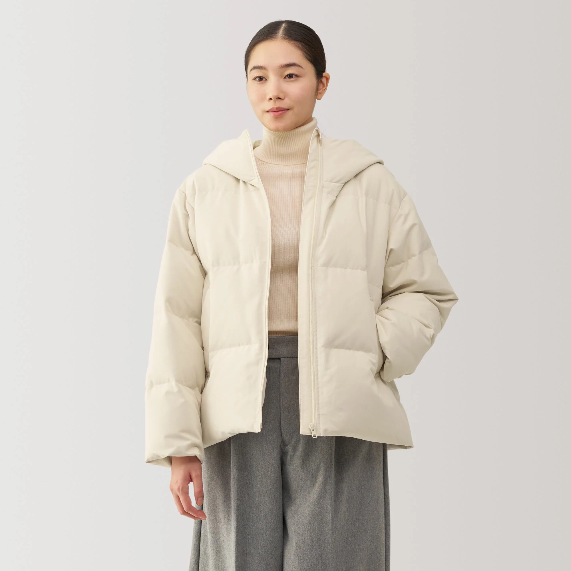 Women's Water Repellent Down Jacket - Image 3