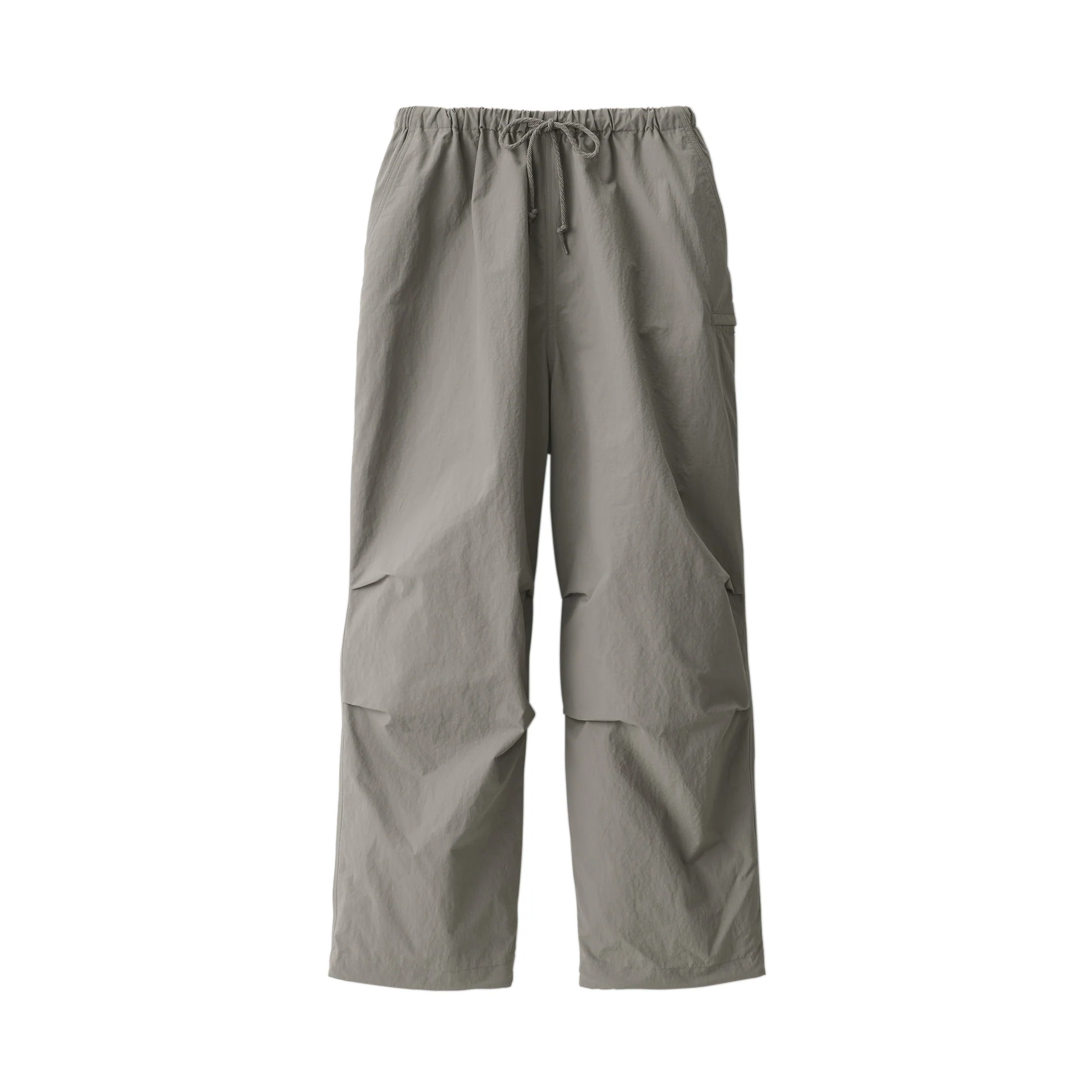 Women's Water Repellent Nylon Wind Wide Pants - Image 13