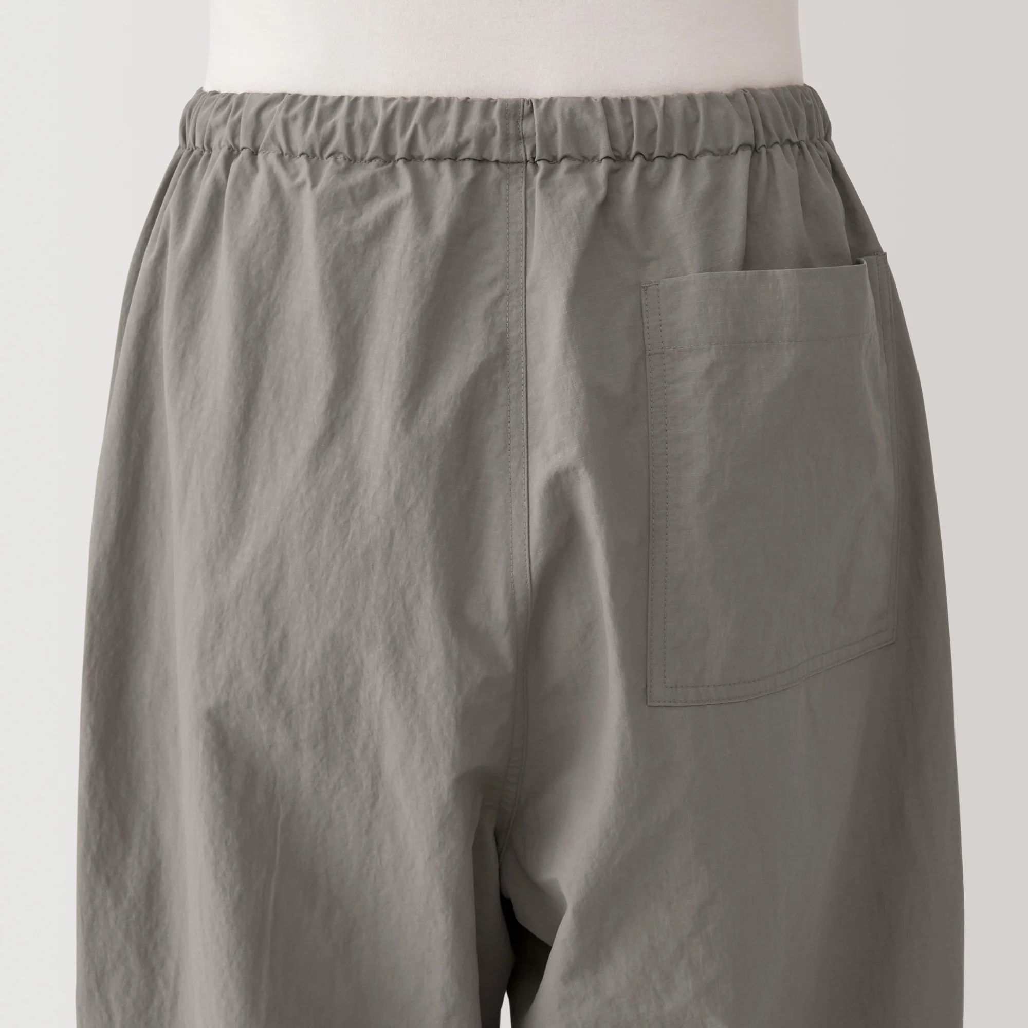 Women's Water Repellent Nylon Wind Wide Pants - Image 19