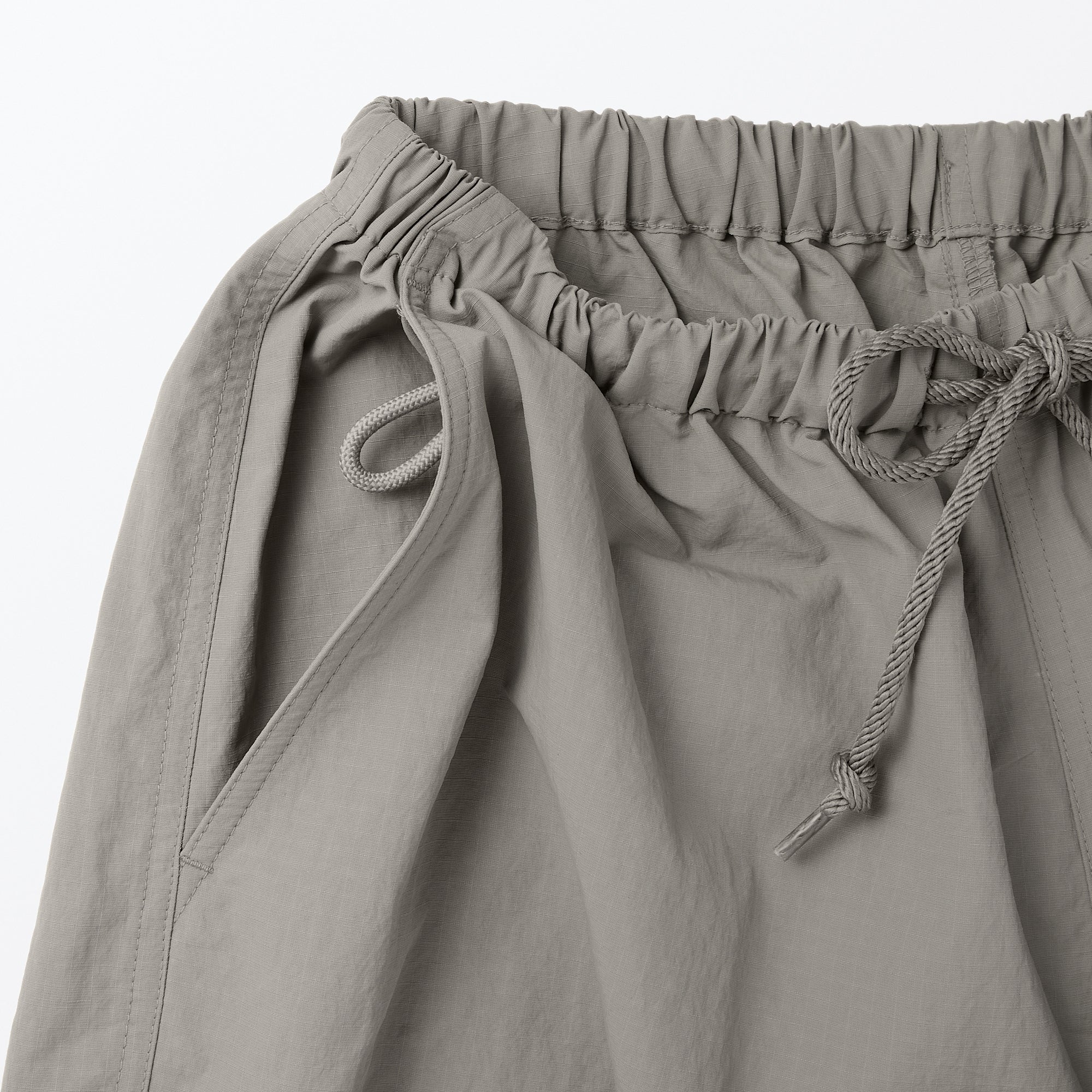 Women's Water Repellent Nylon Wind Wide Pants - Image 21