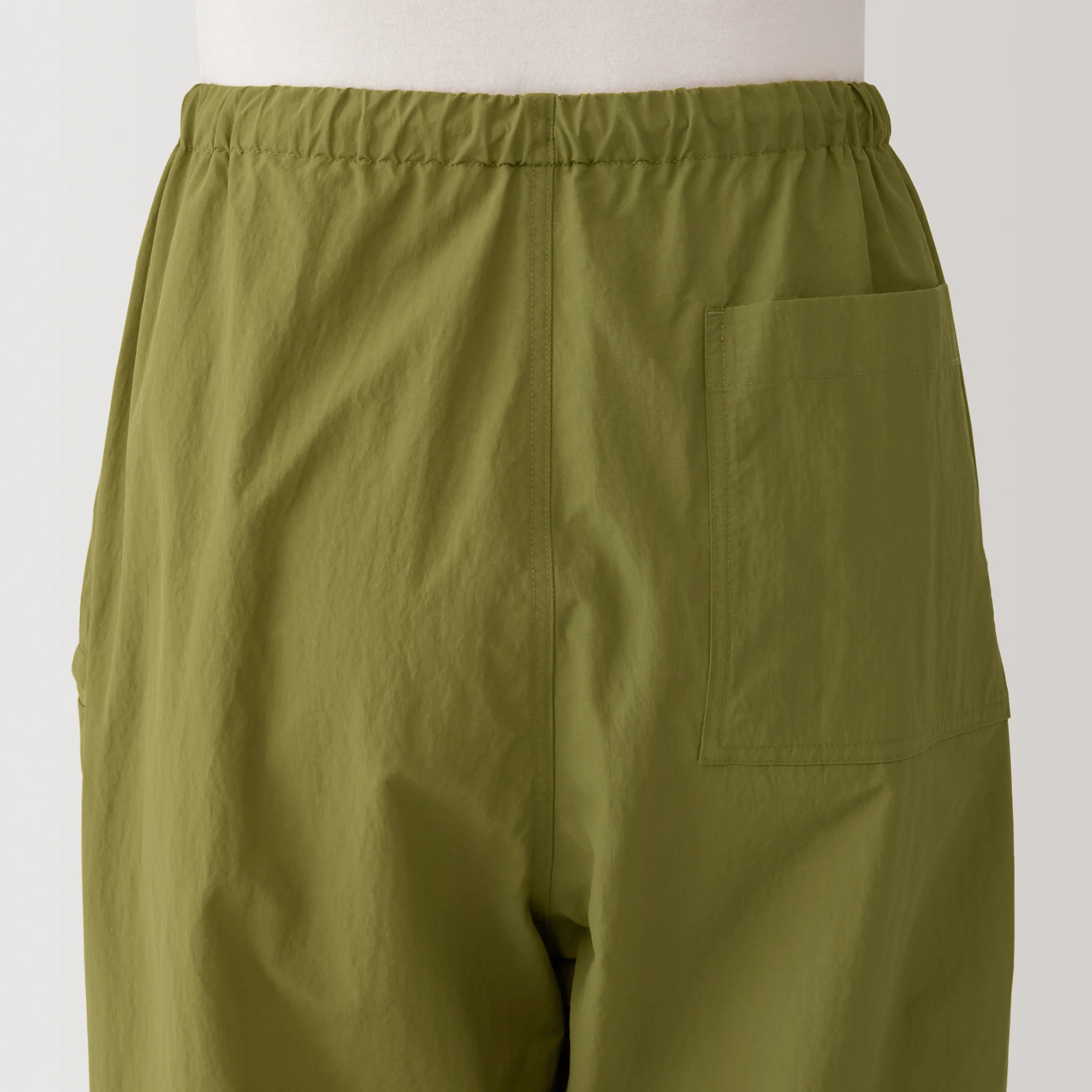 Women's Water Repellent Nylon Wind Wide Pants - Image 30