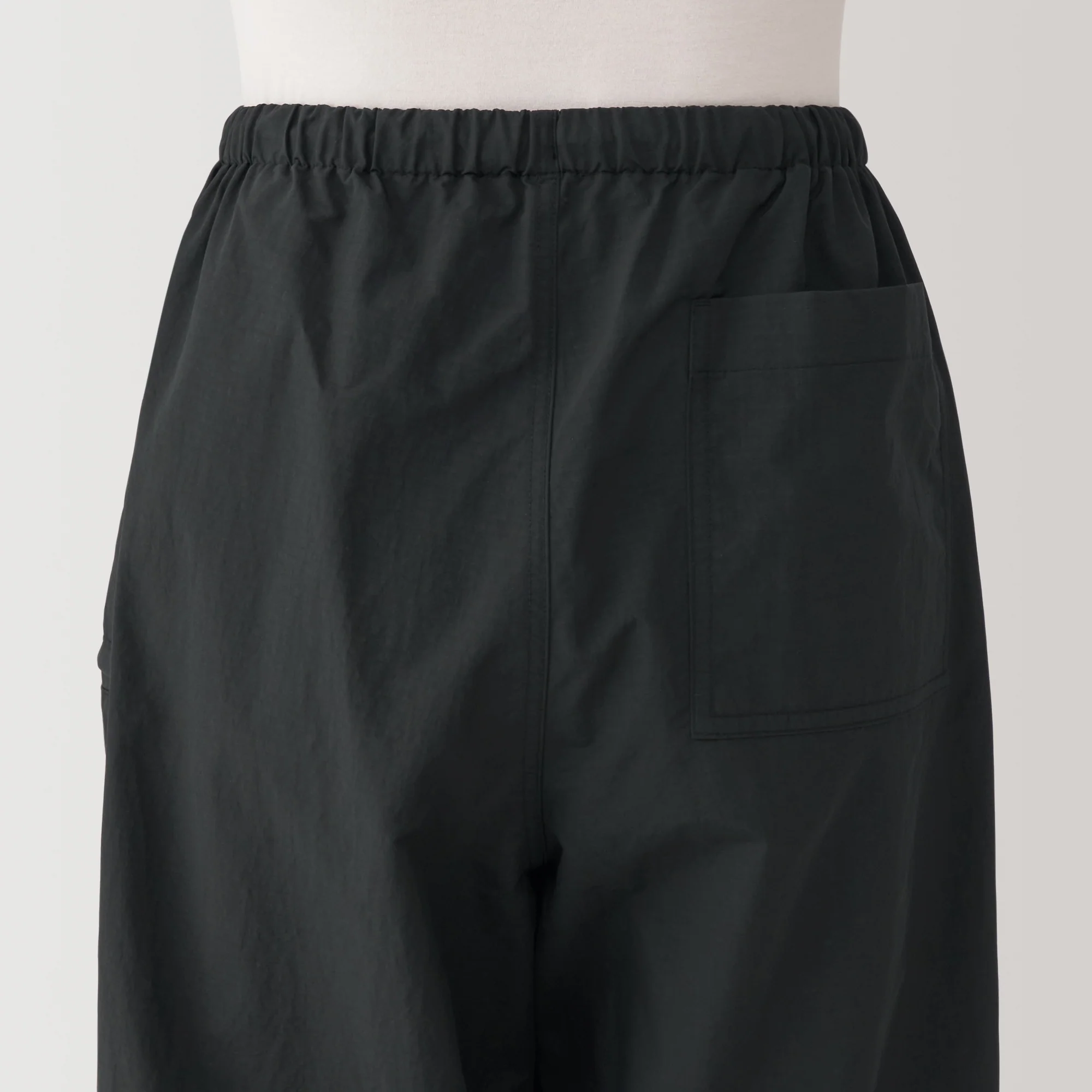 Women's Water Repellent Nylon Wind Wide Pants - Image 41