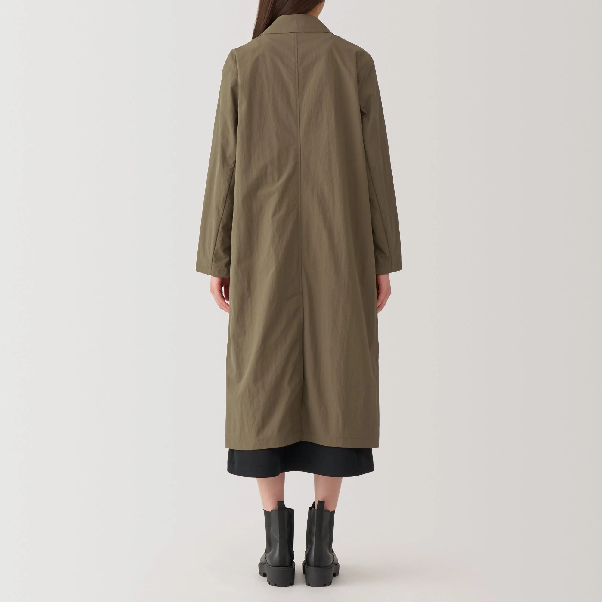 Women's Water Repellent Stand Fall Collar Coat - Image 17