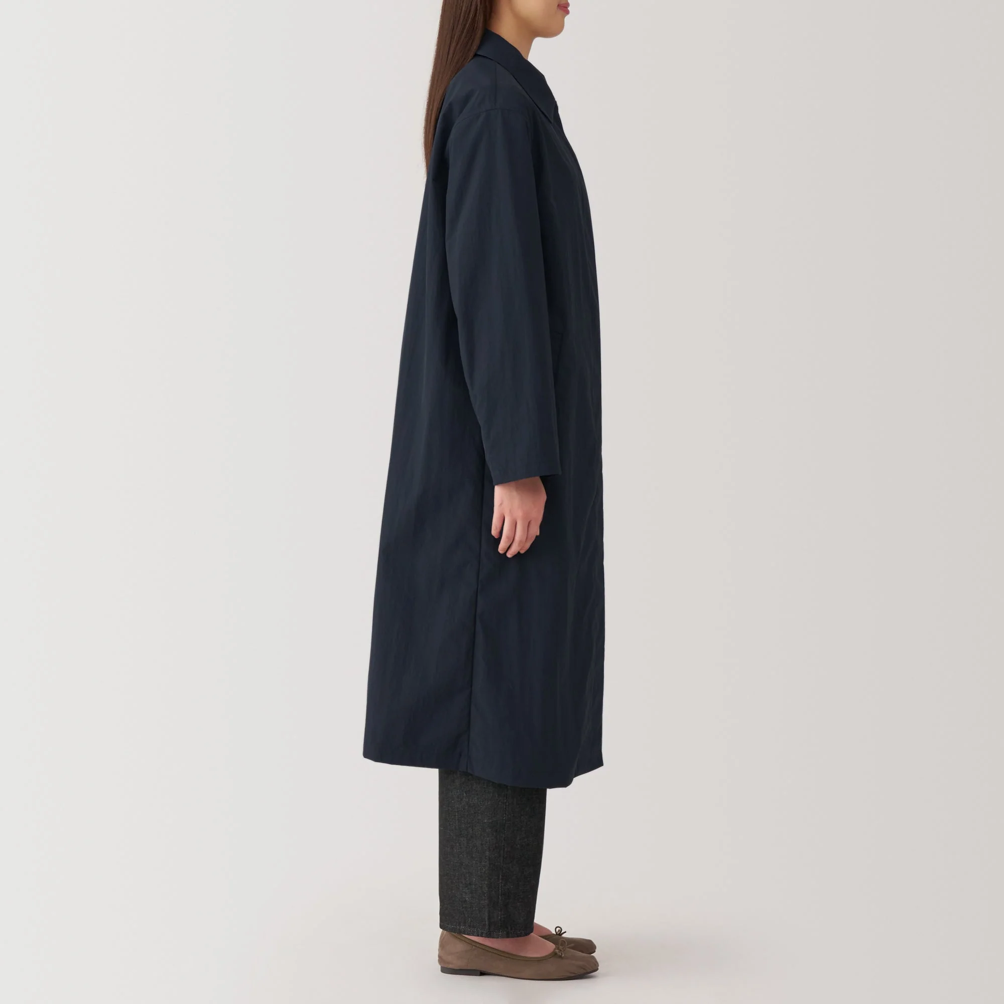 Women's Water Repellent Stand Fall Collar Coat - Image 27