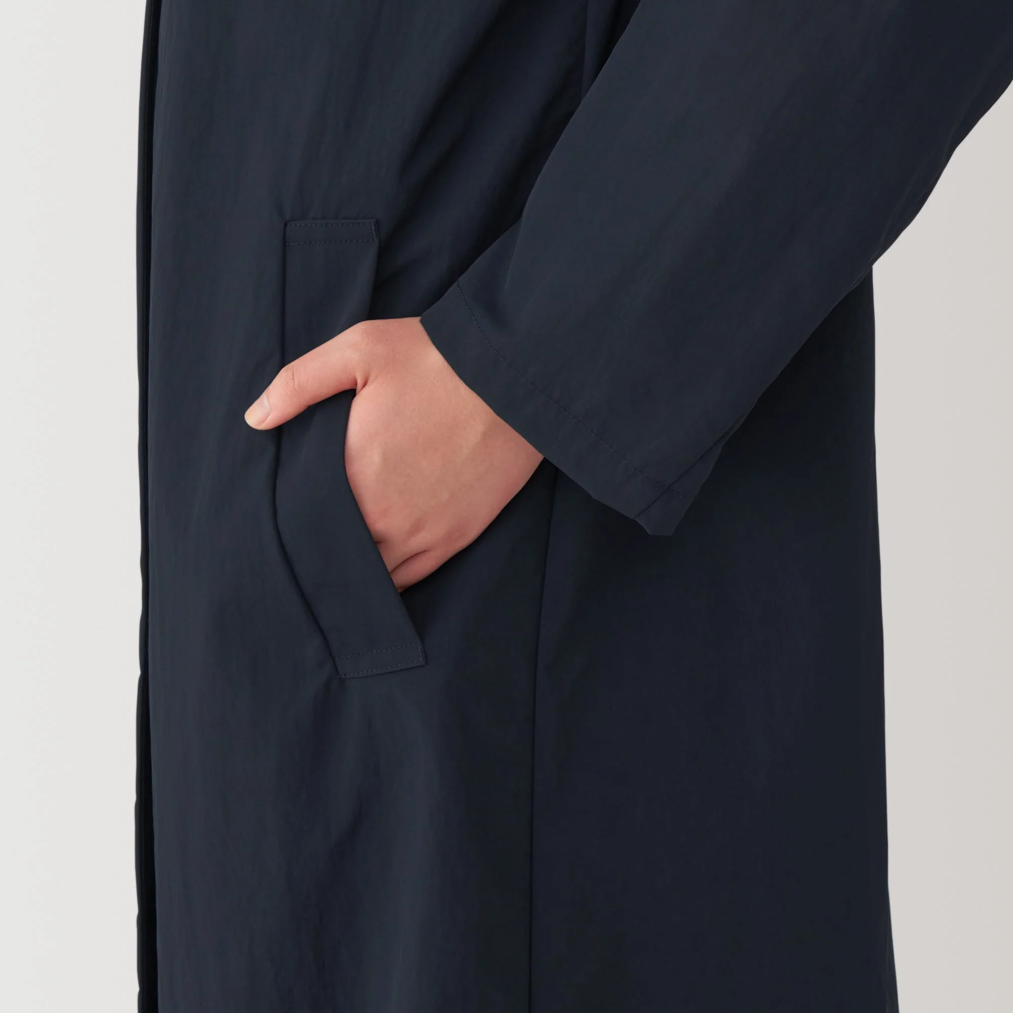 Women's Water Repellent Stand Fall Collar Coat - Image 30