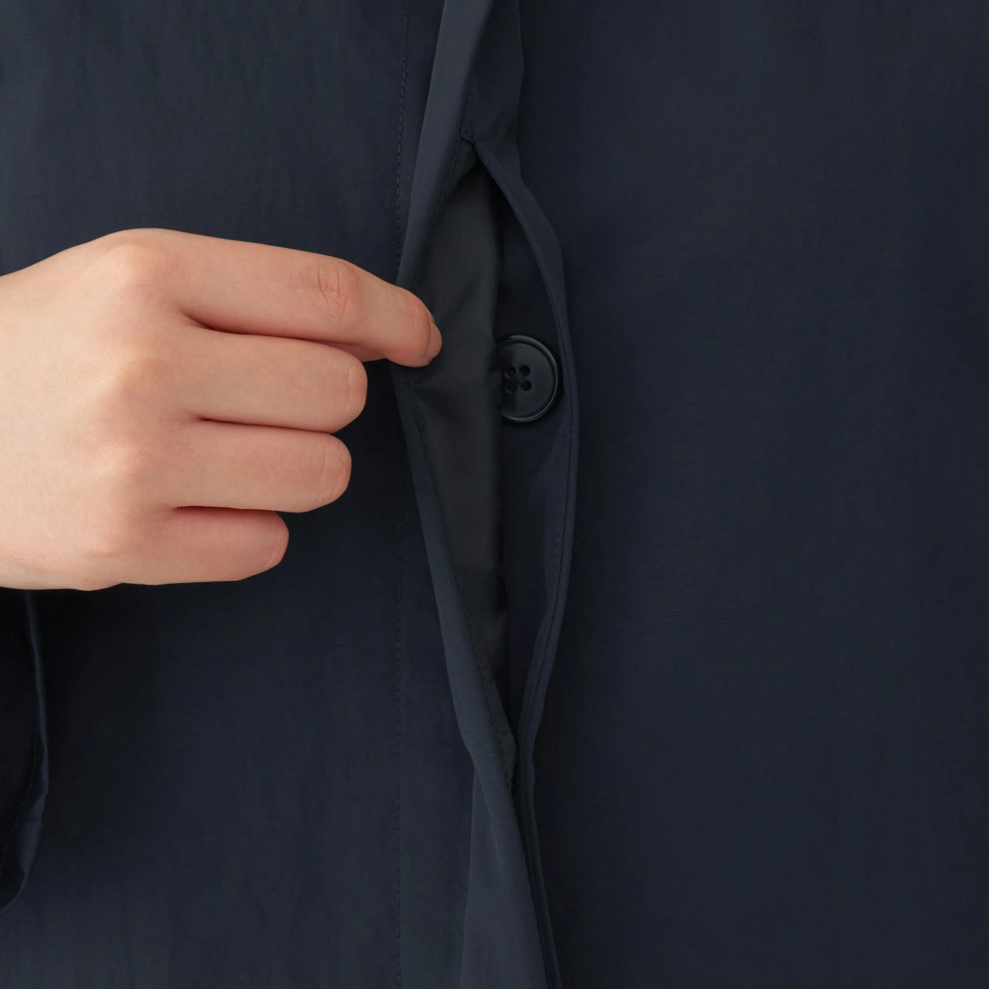 Women's Water Repellent Stand Fall Collar Coat - Image 31