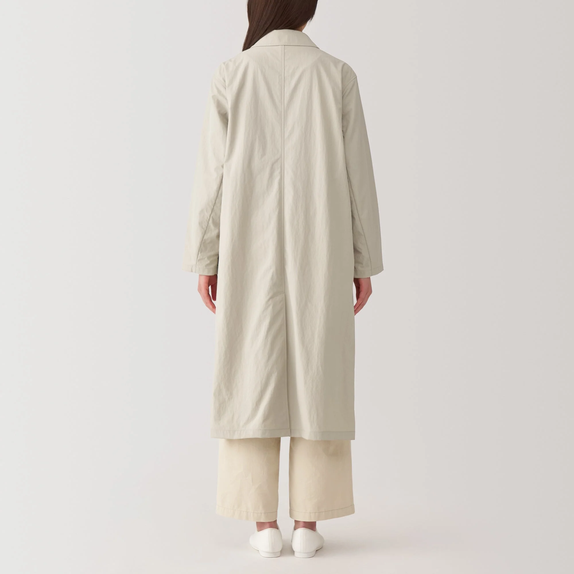 Women's Water Repellent Stand Fall Collar Coat - Image 6