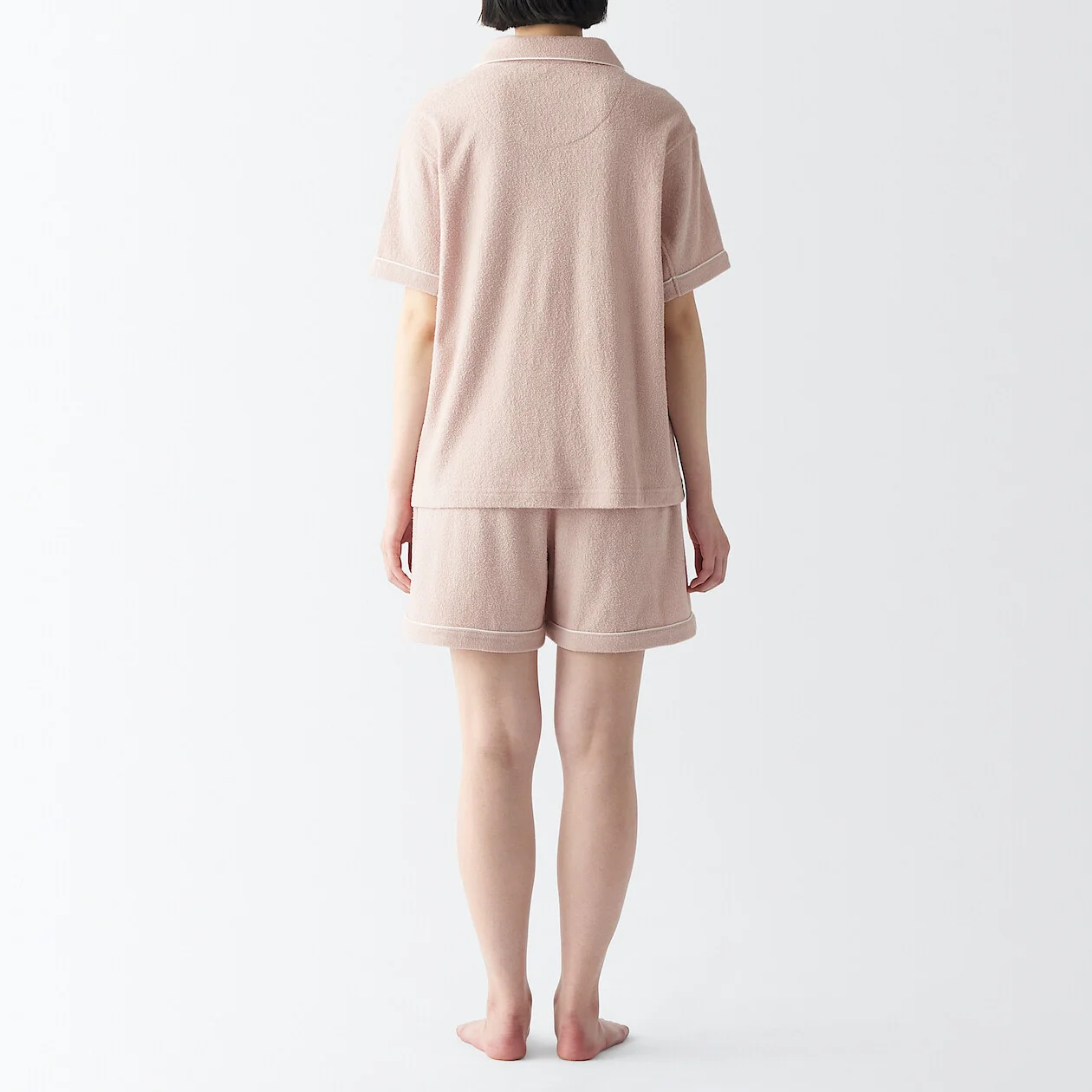 Women's Wearable Pile Towel Short Sleeve Pajamas - Image 6