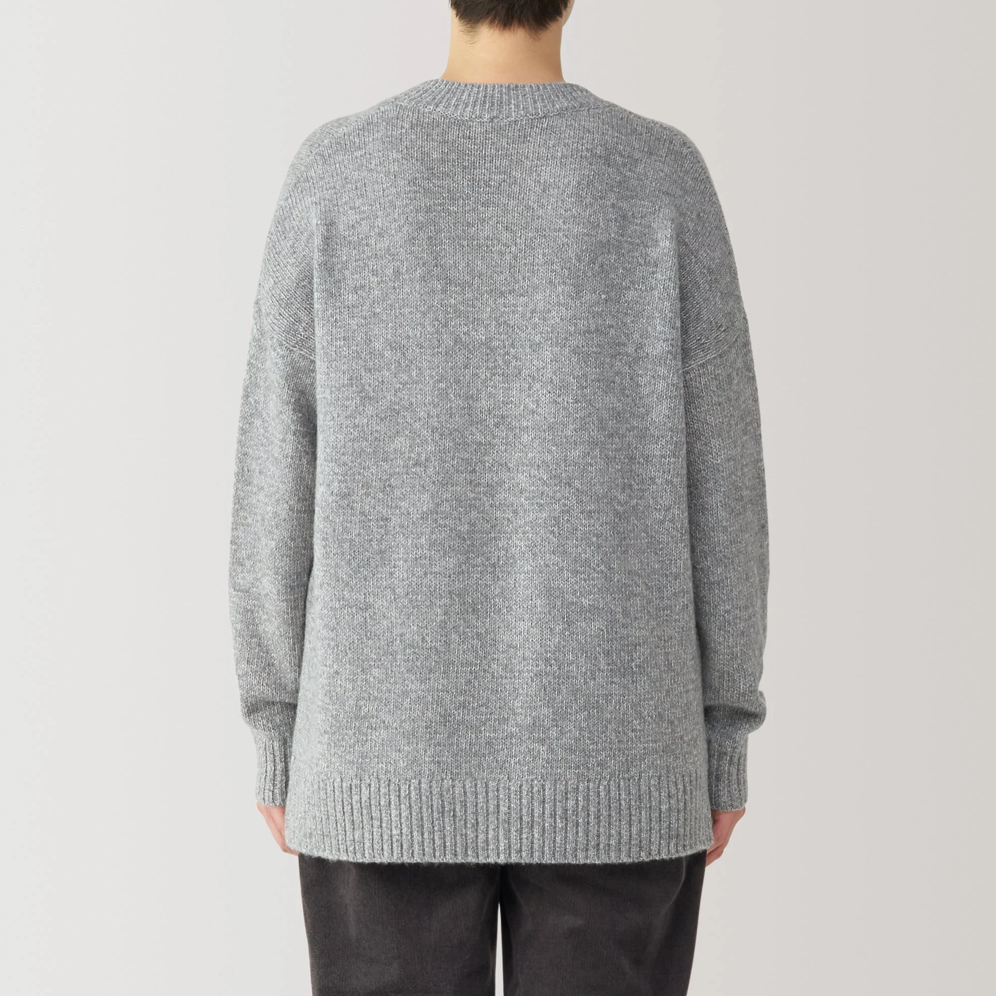Women's Yak Wool Blend V-Neck Sweater - Image 6