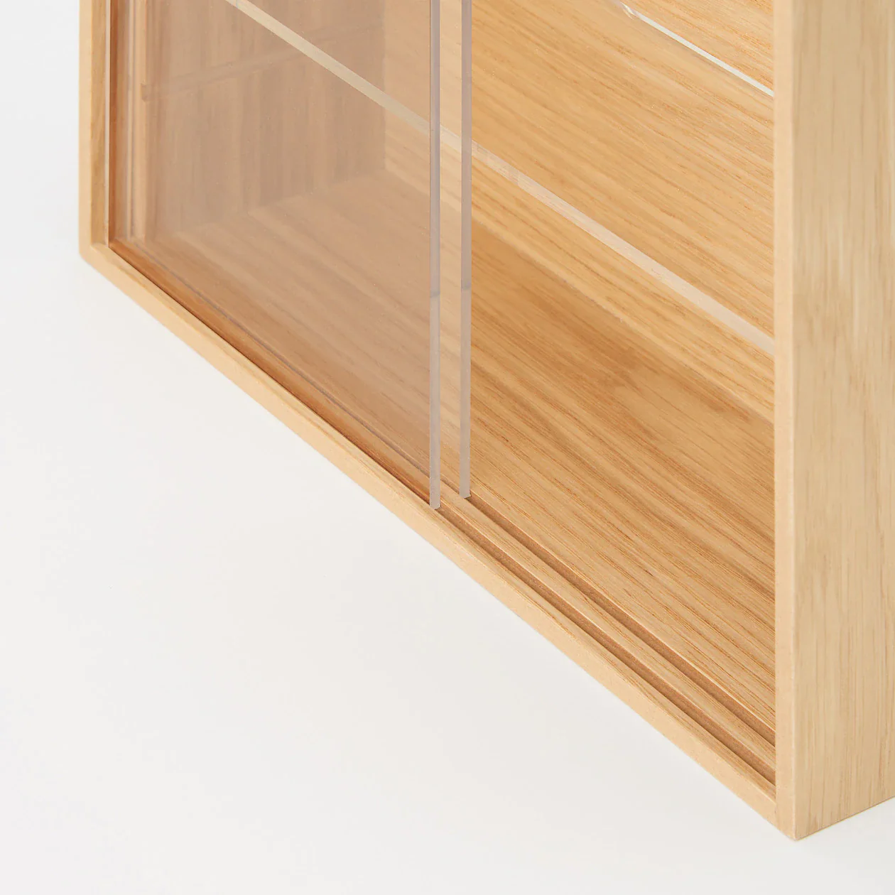 Wooden Display Case with Sliding Doors - Image 6