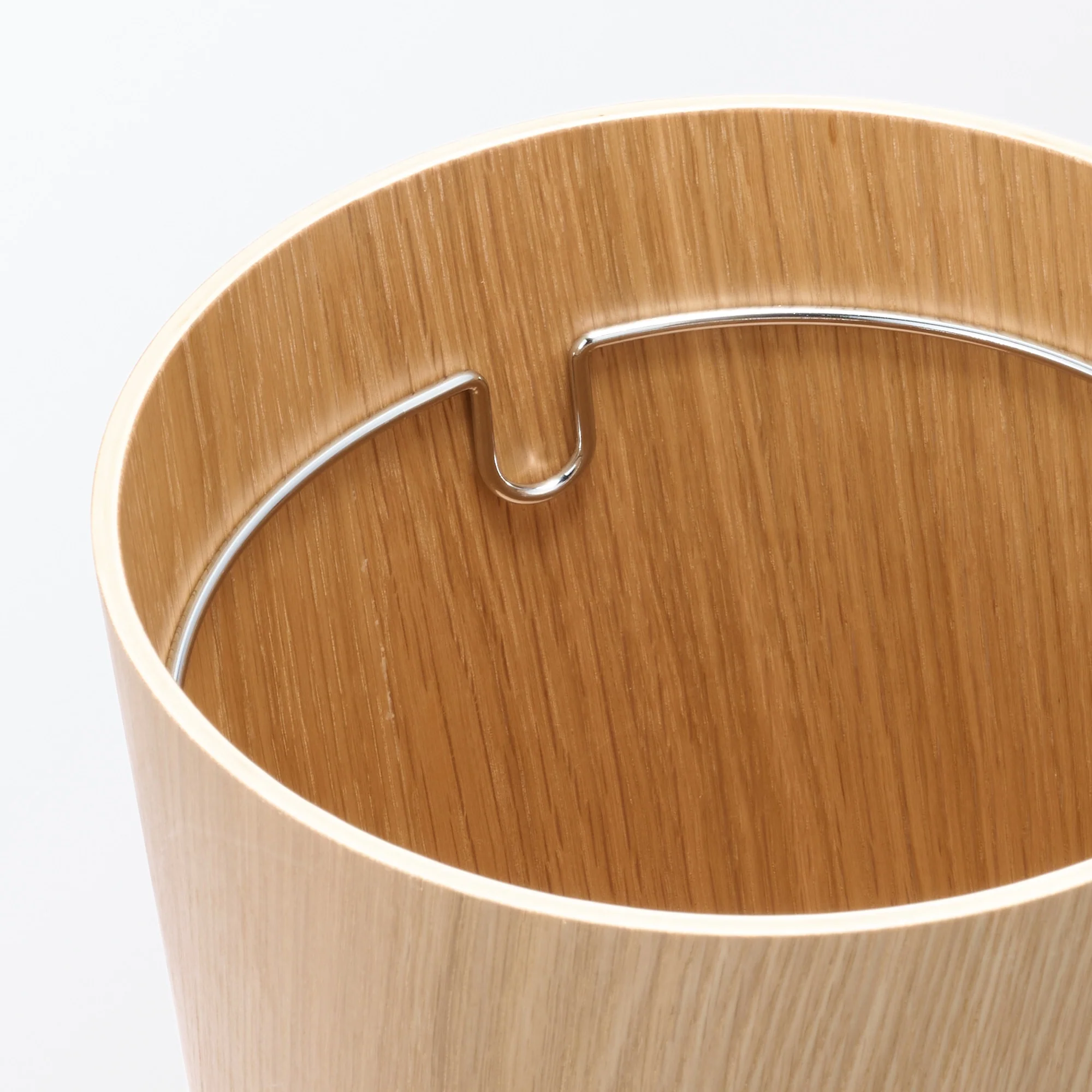 Wooden Dust Bin with Wire Frame (Round) - Image 4