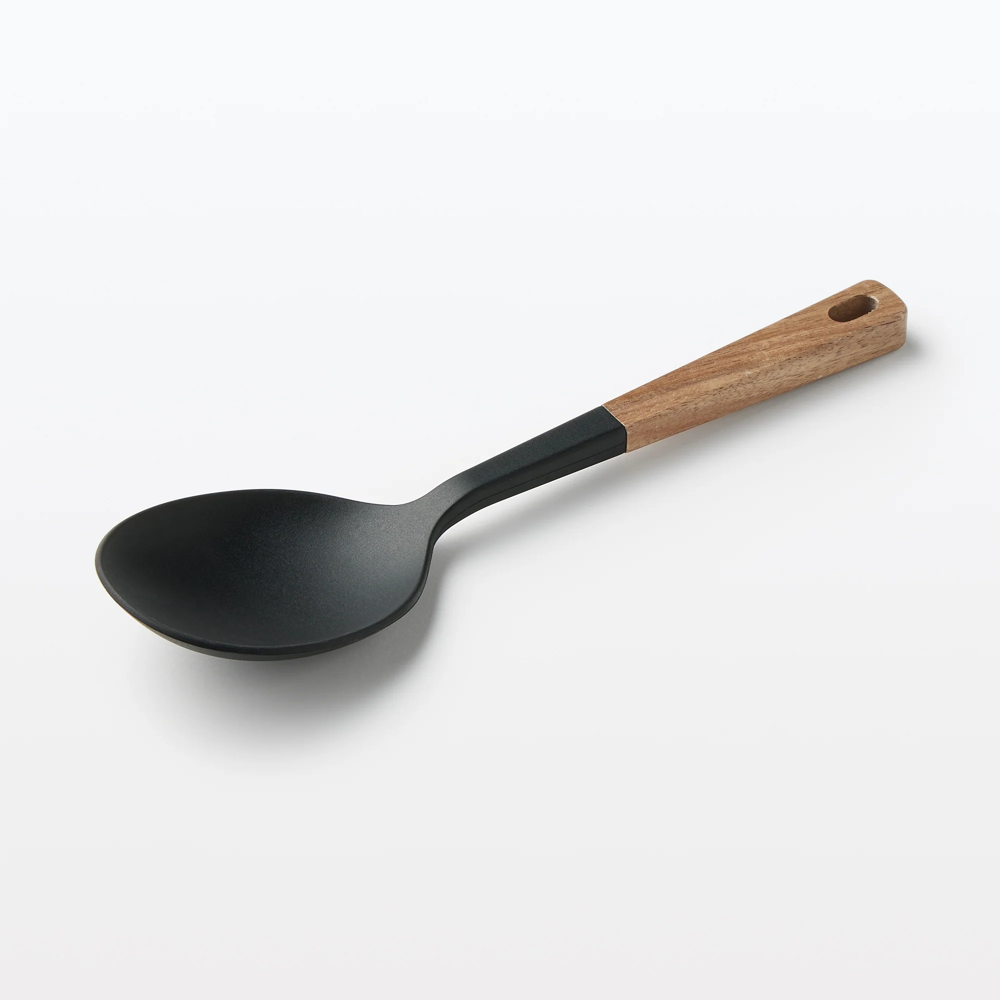 Wooden Handle Silicone Cooking Spoon - Image 3