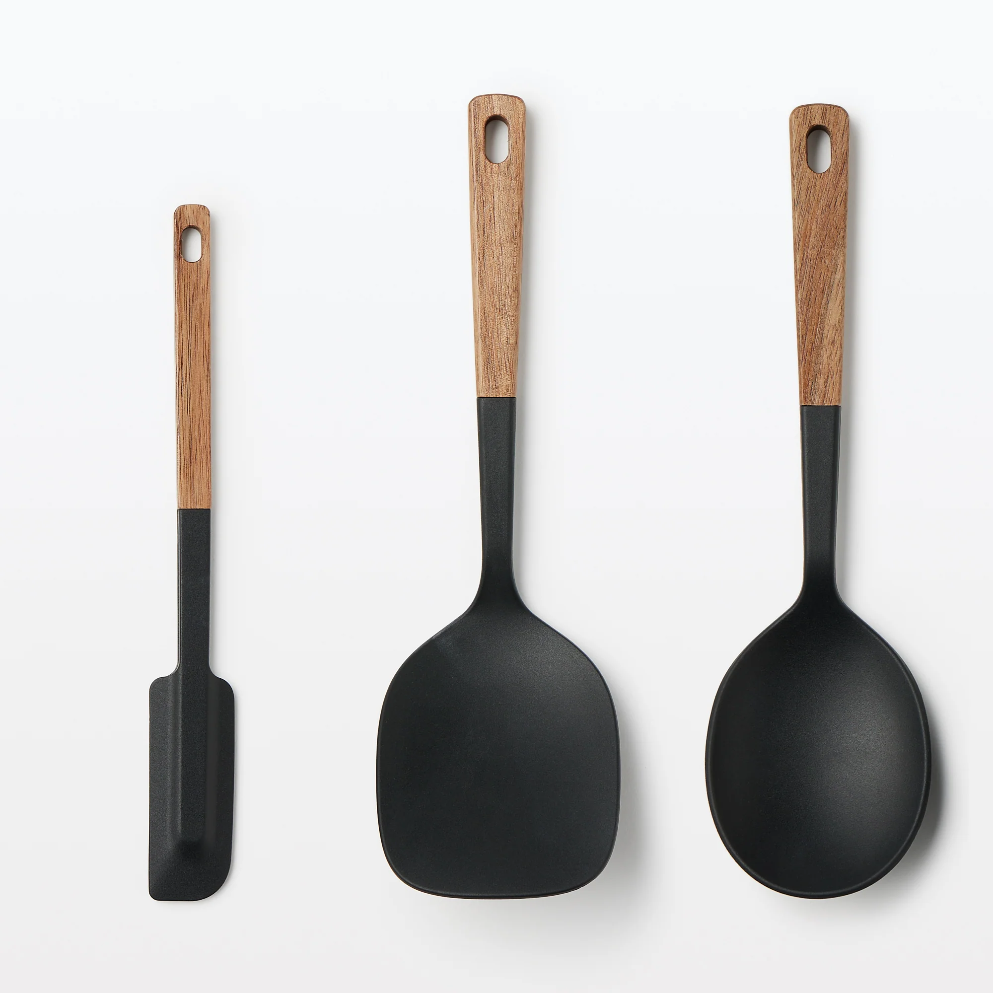 Wooden Handle Silicone Cooking Spoon - Image 7