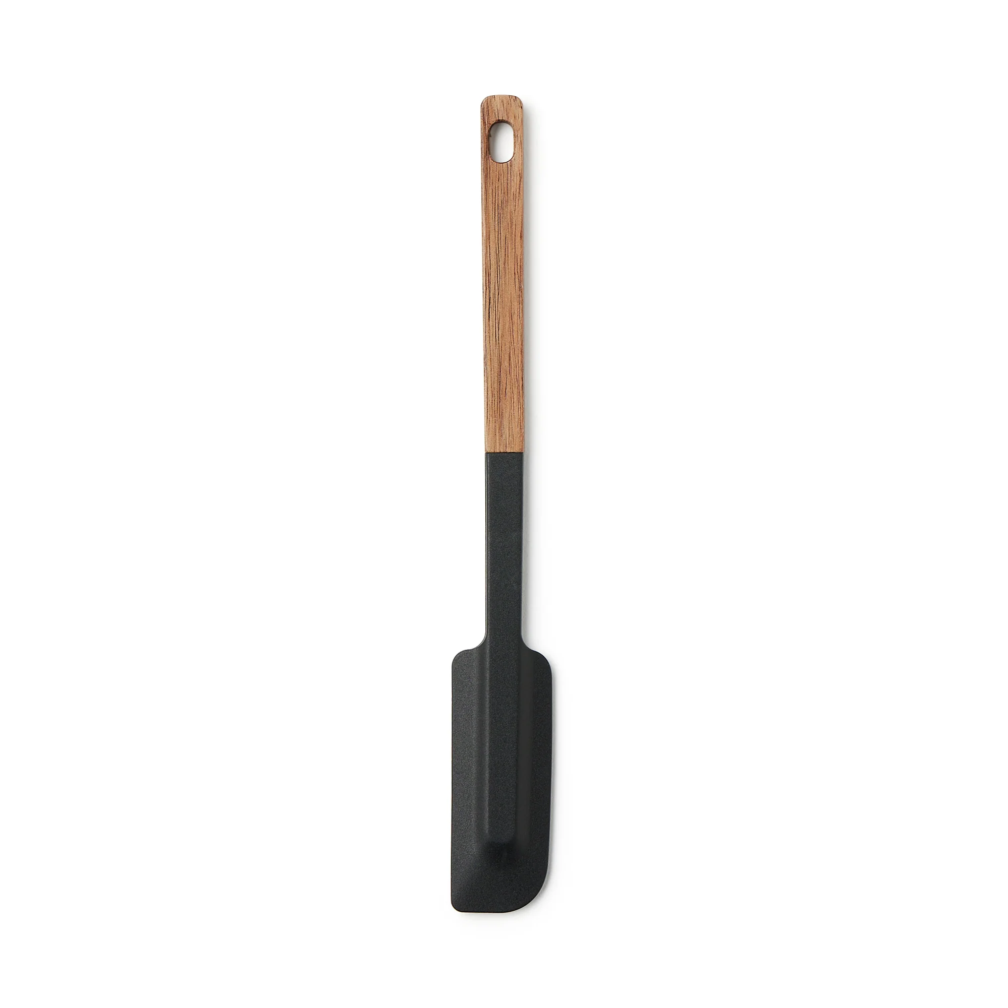 Wooden Handle Silicone Slim Spatula