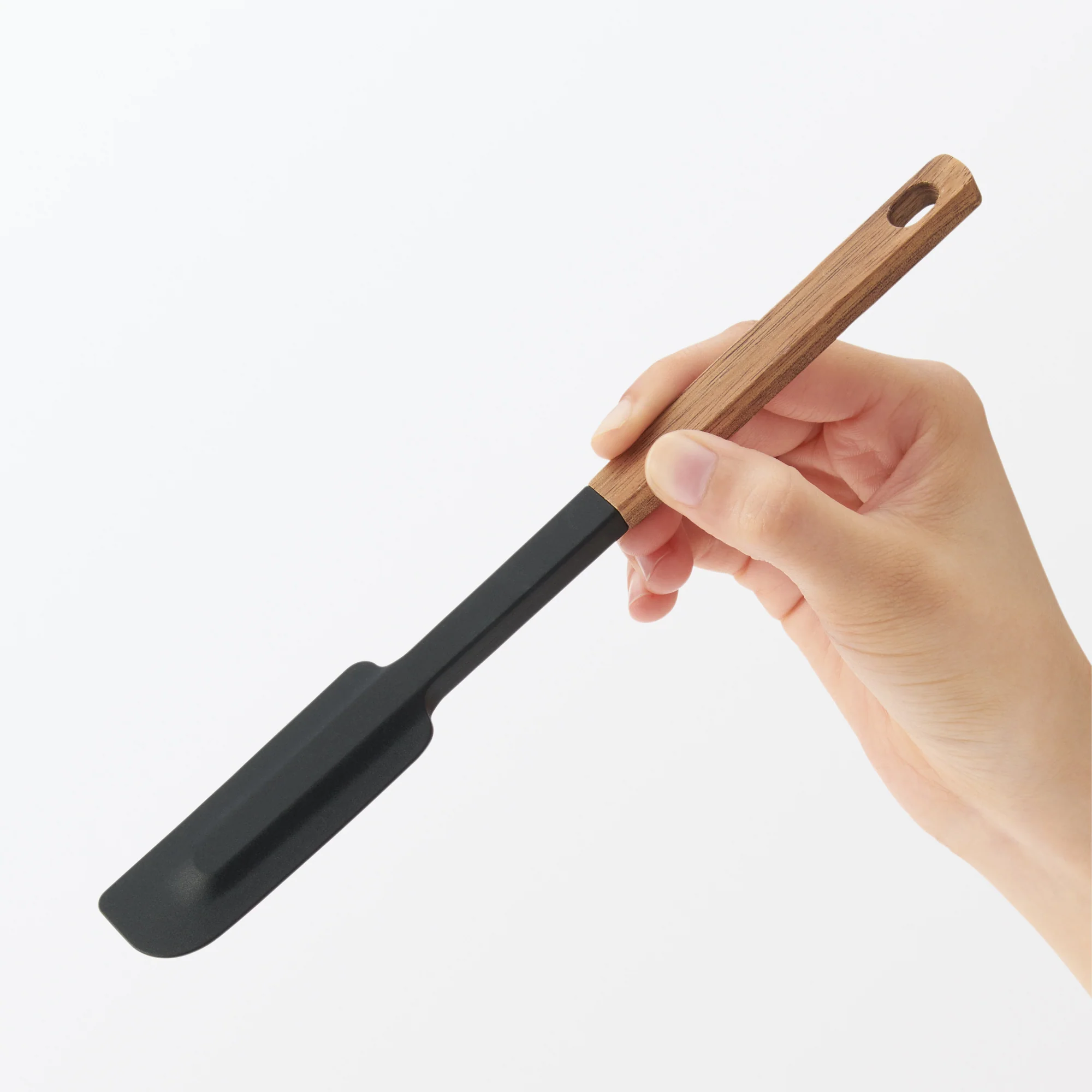 Wooden Handle Silicone Slim Spatula - Image 6