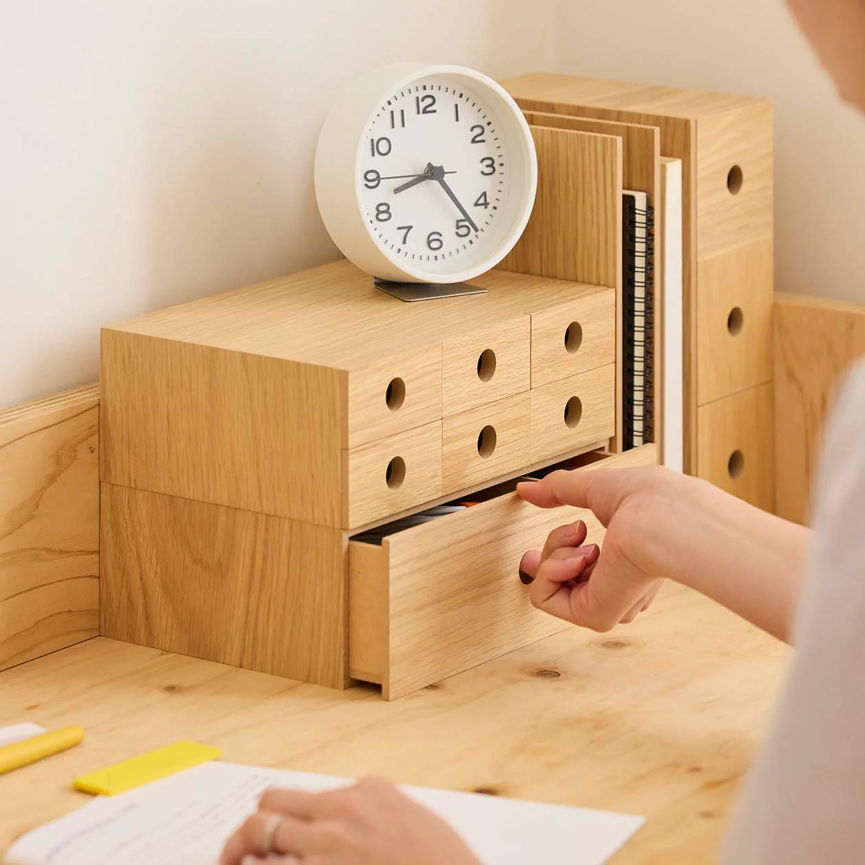 Wooden Storage 3 Drawers - Image 11