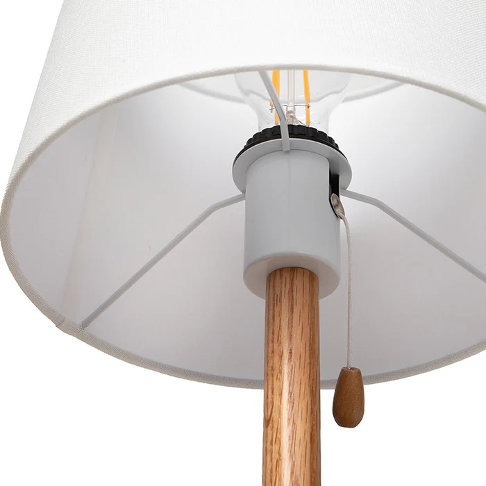 Wooden Table Lamp - Image 5