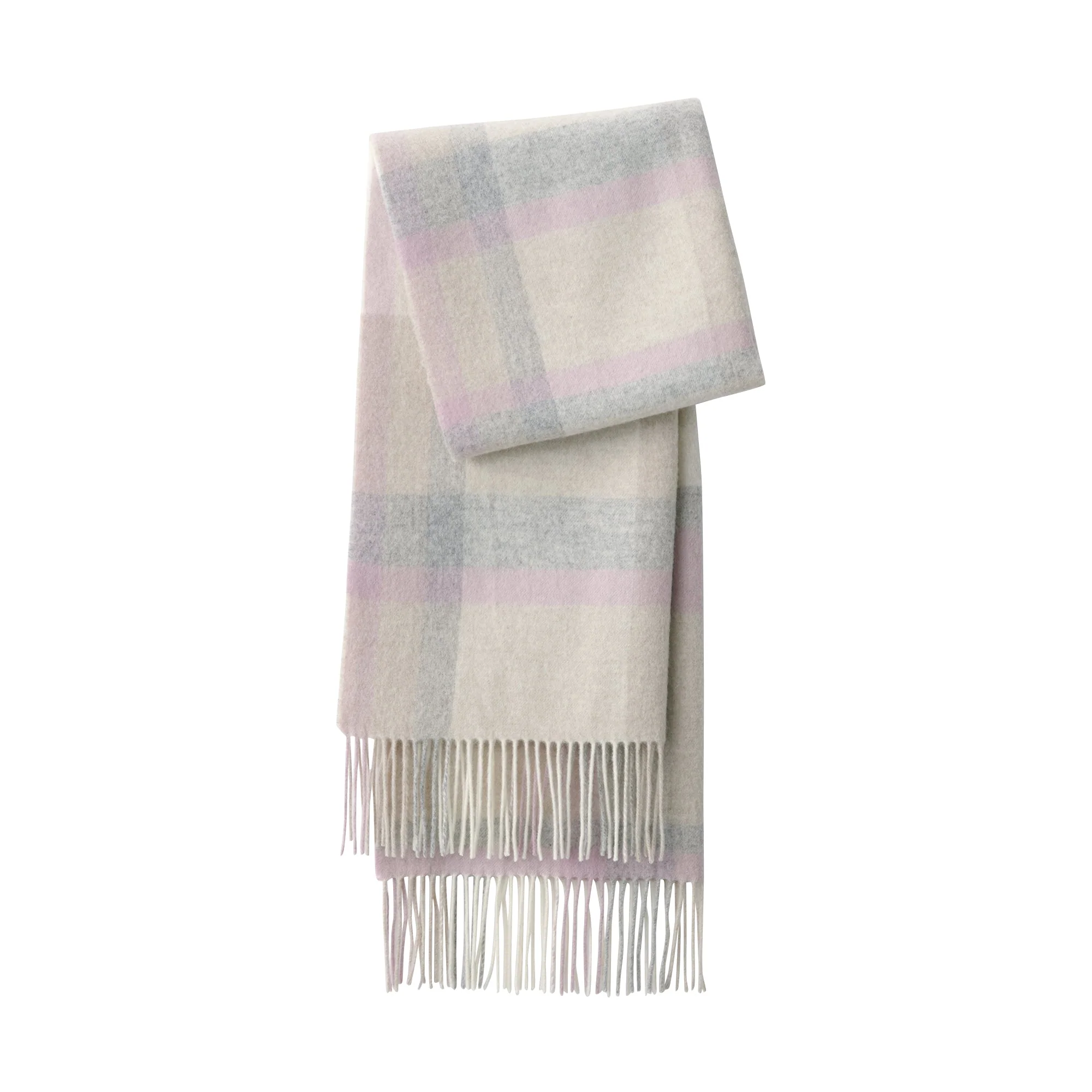 Wool Blanket Patterned Stole - Image 11