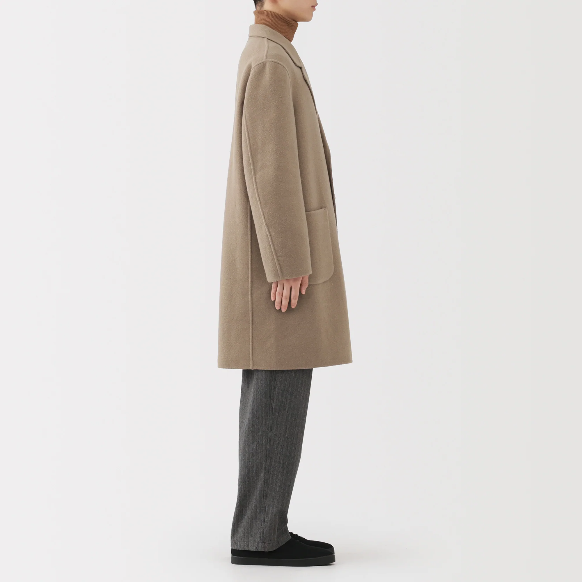 Wool Blend Chester Coat - Image 14